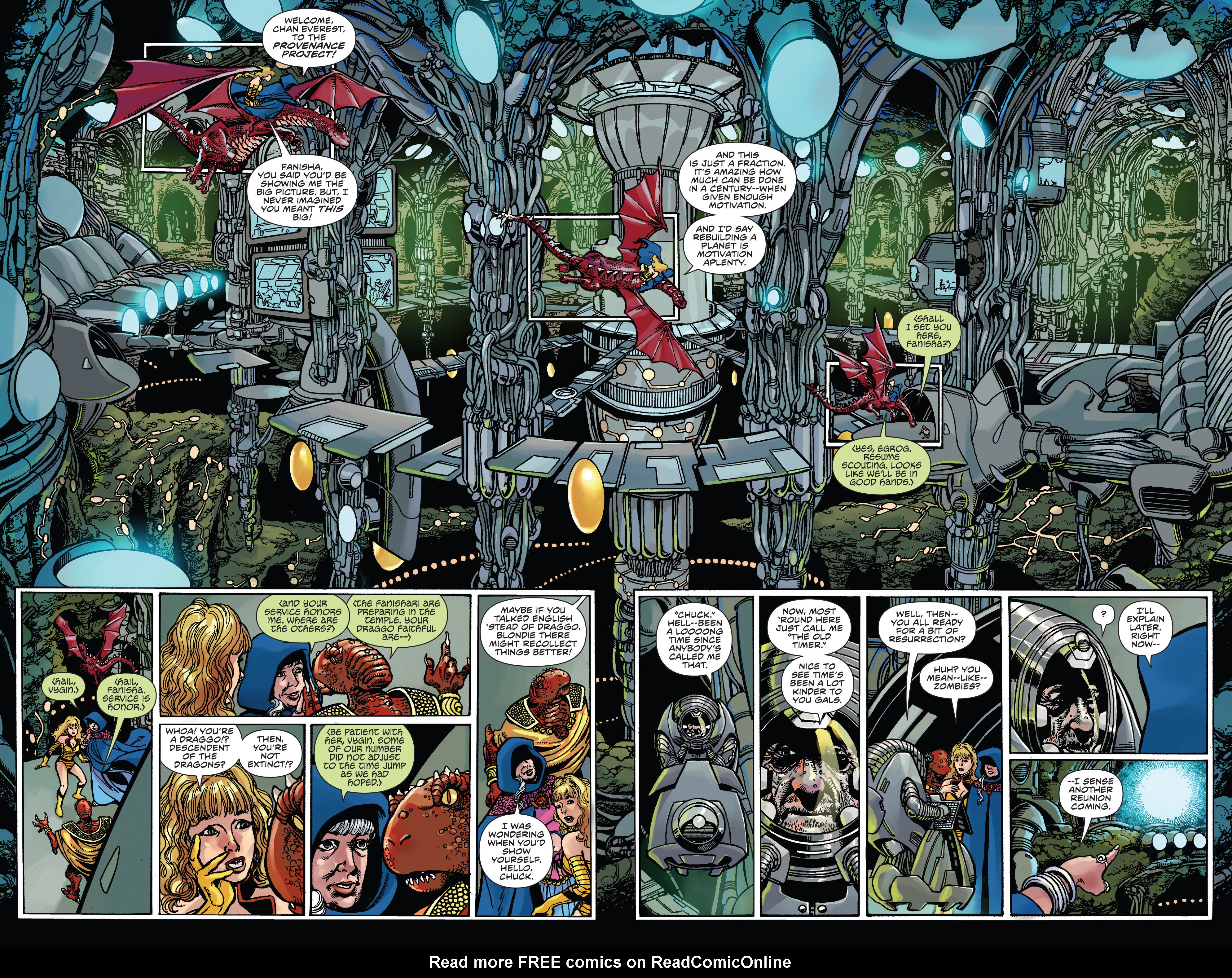 Read online George Pérez's Sirens comic -  Issue #4 - 12