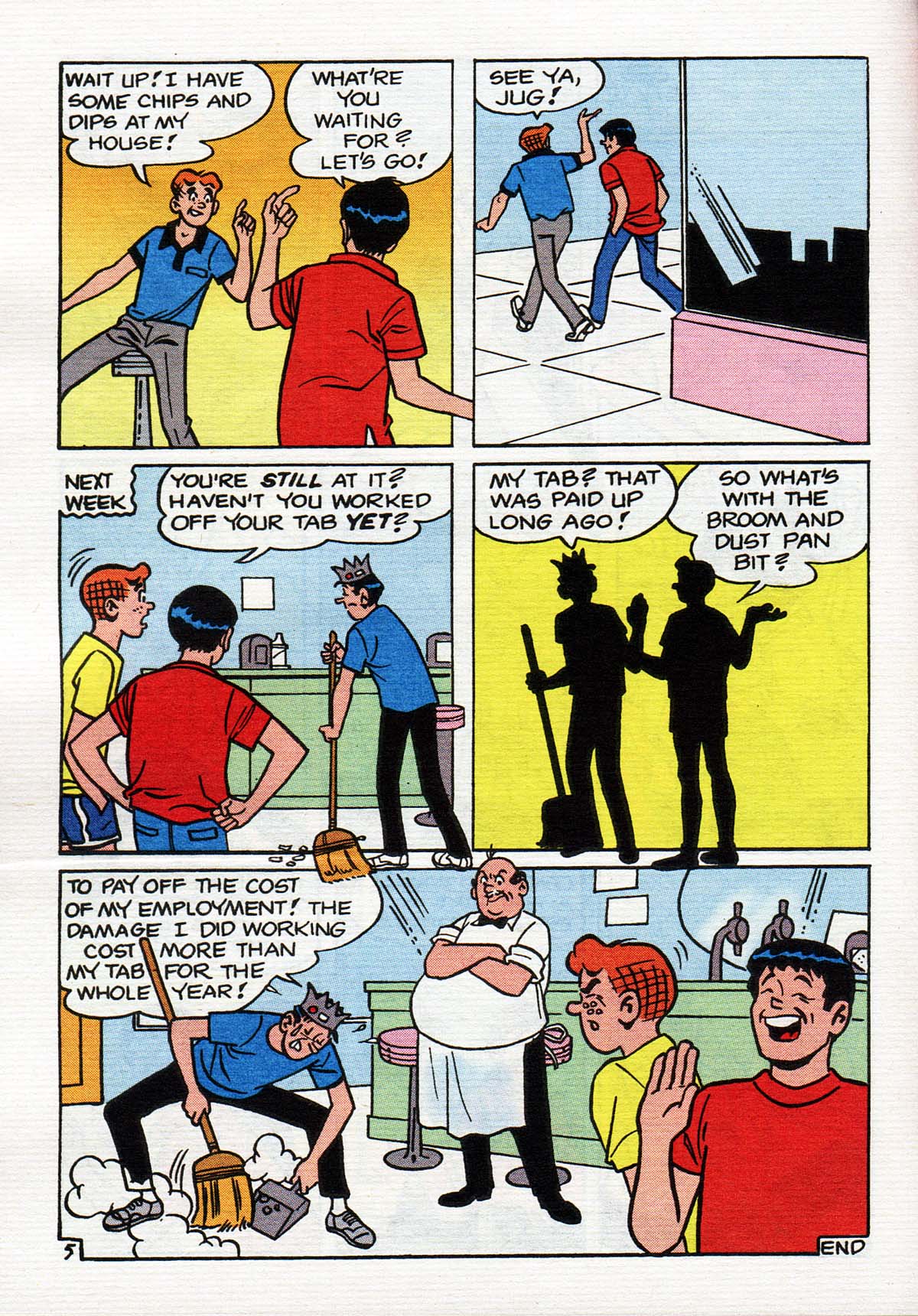 Read online Jughead's Double Digest Magazine comic -  Issue #103 - 145