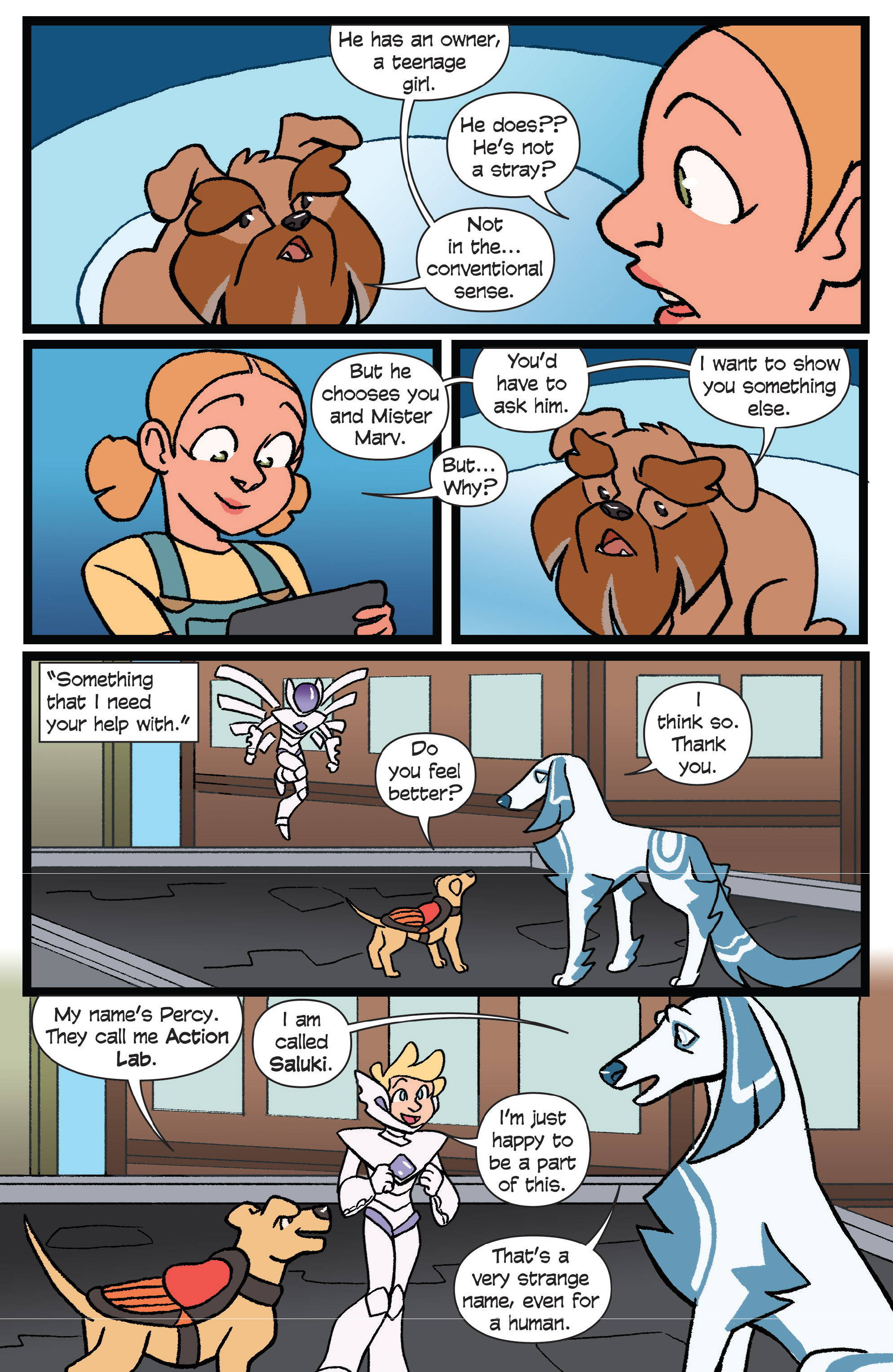 Read online Action Lab, Dog of Wonder comic -  Issue #6 - 16