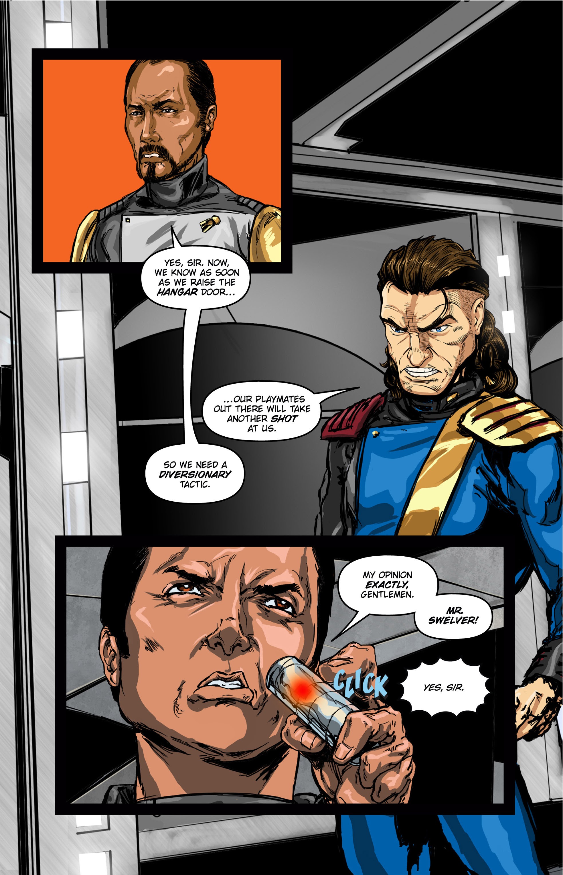 Read online William Shatner's Man O' War comic -  Issue #7 - 10