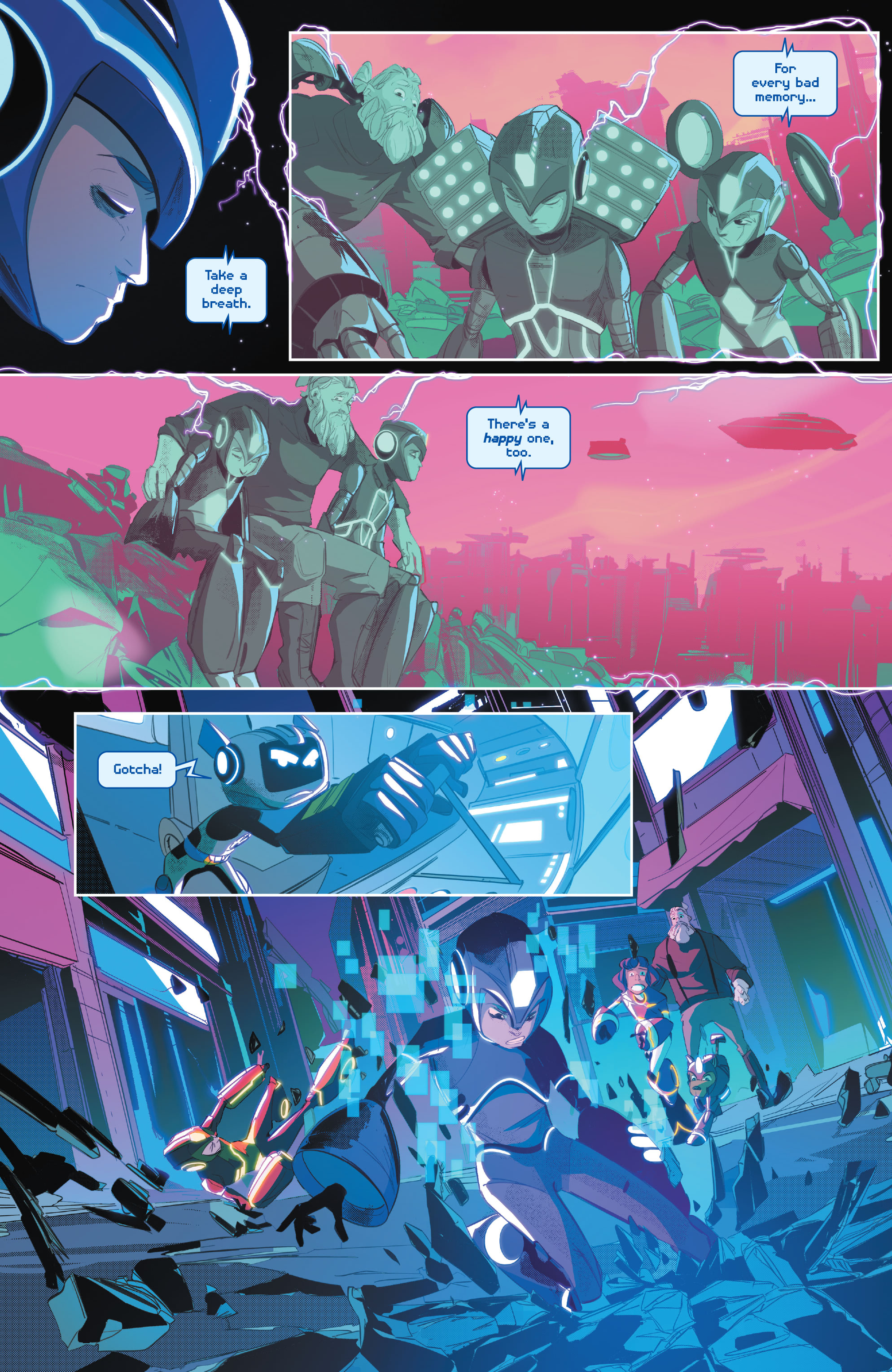 Read online Mega Man: Fully Charged comic -  Issue #6 - 10