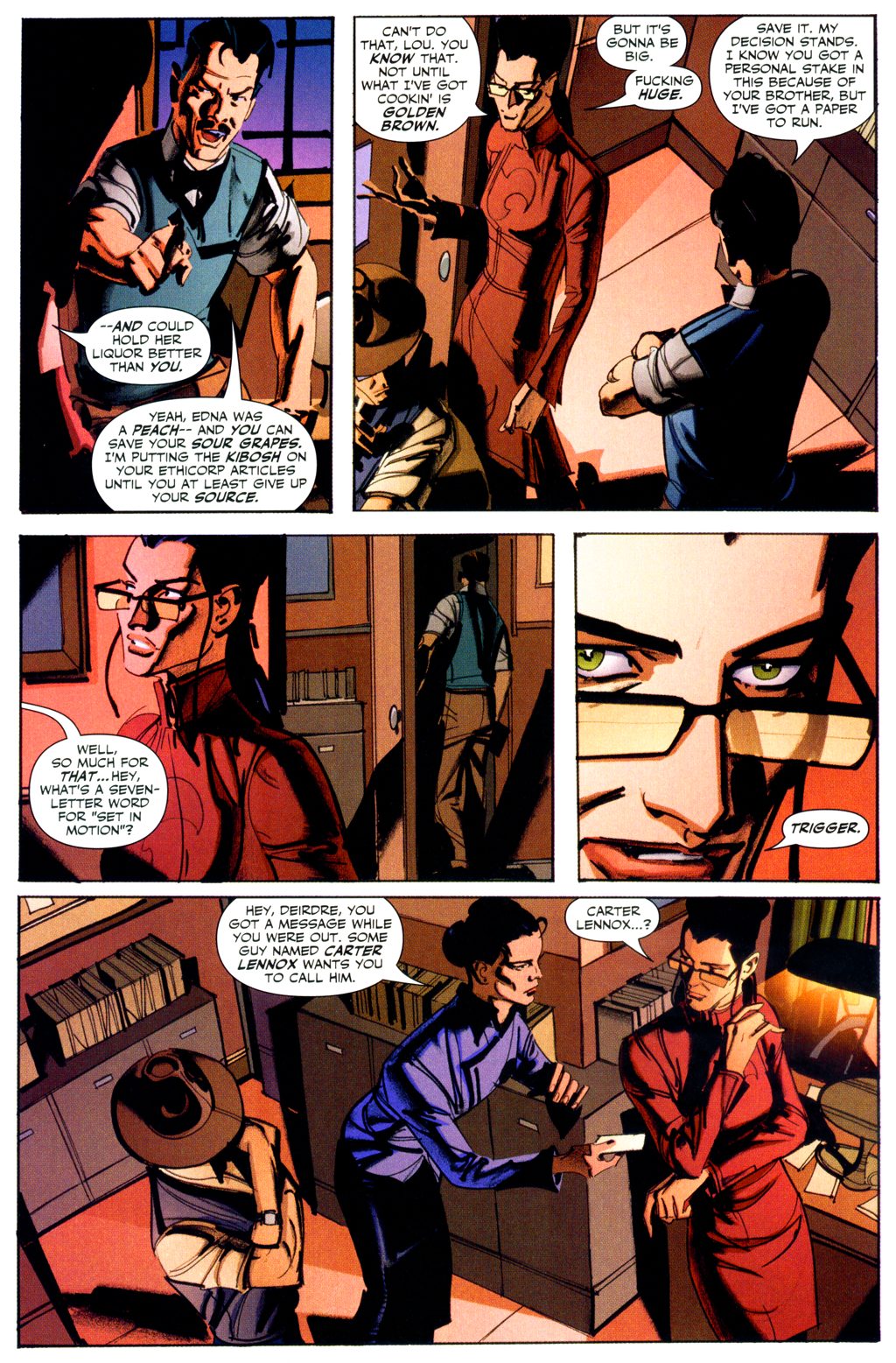 Read online Trigger comic -  Issue #2 - 4