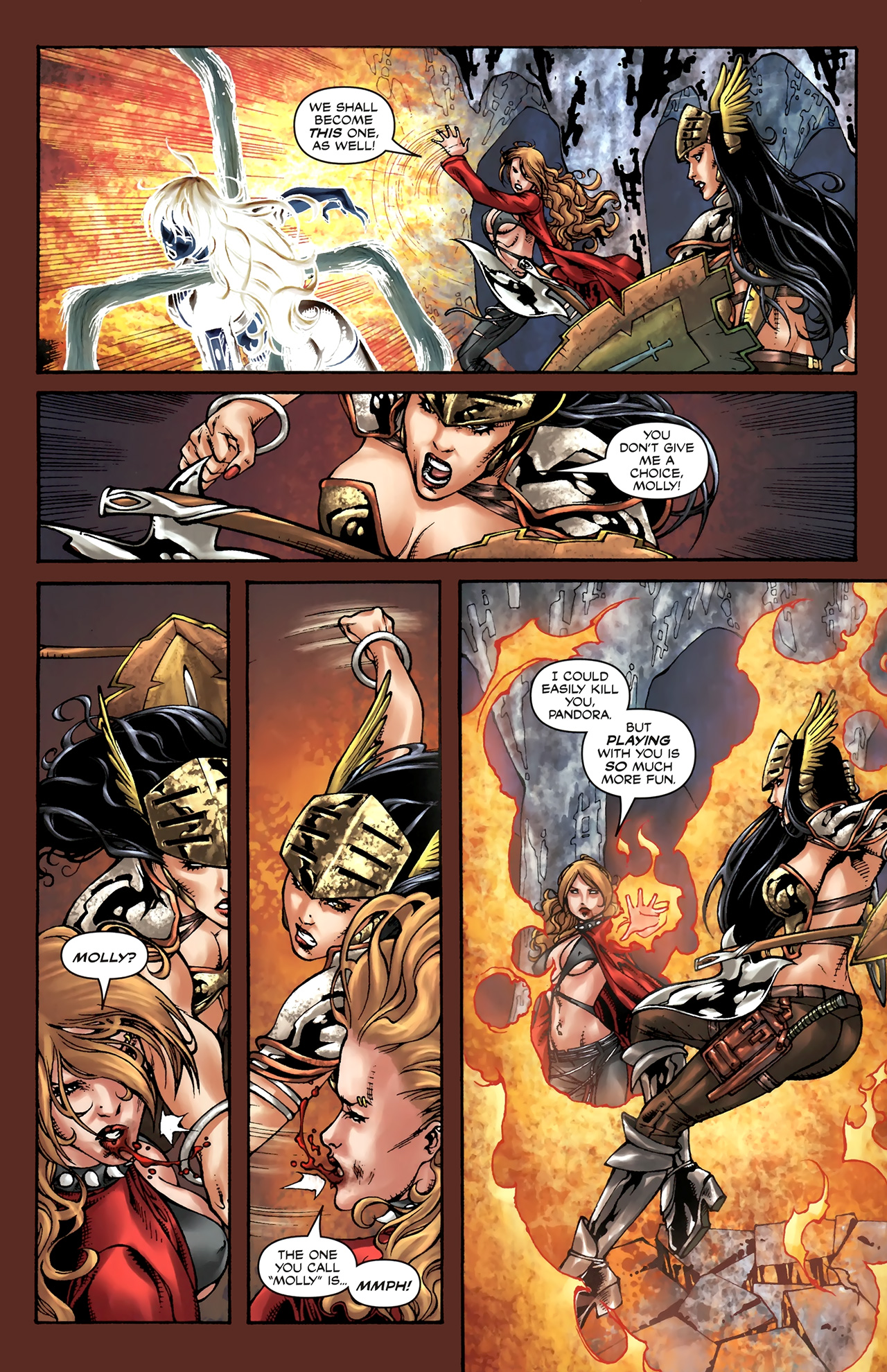 Read online War Goddess comic -  Issue #1 - 24