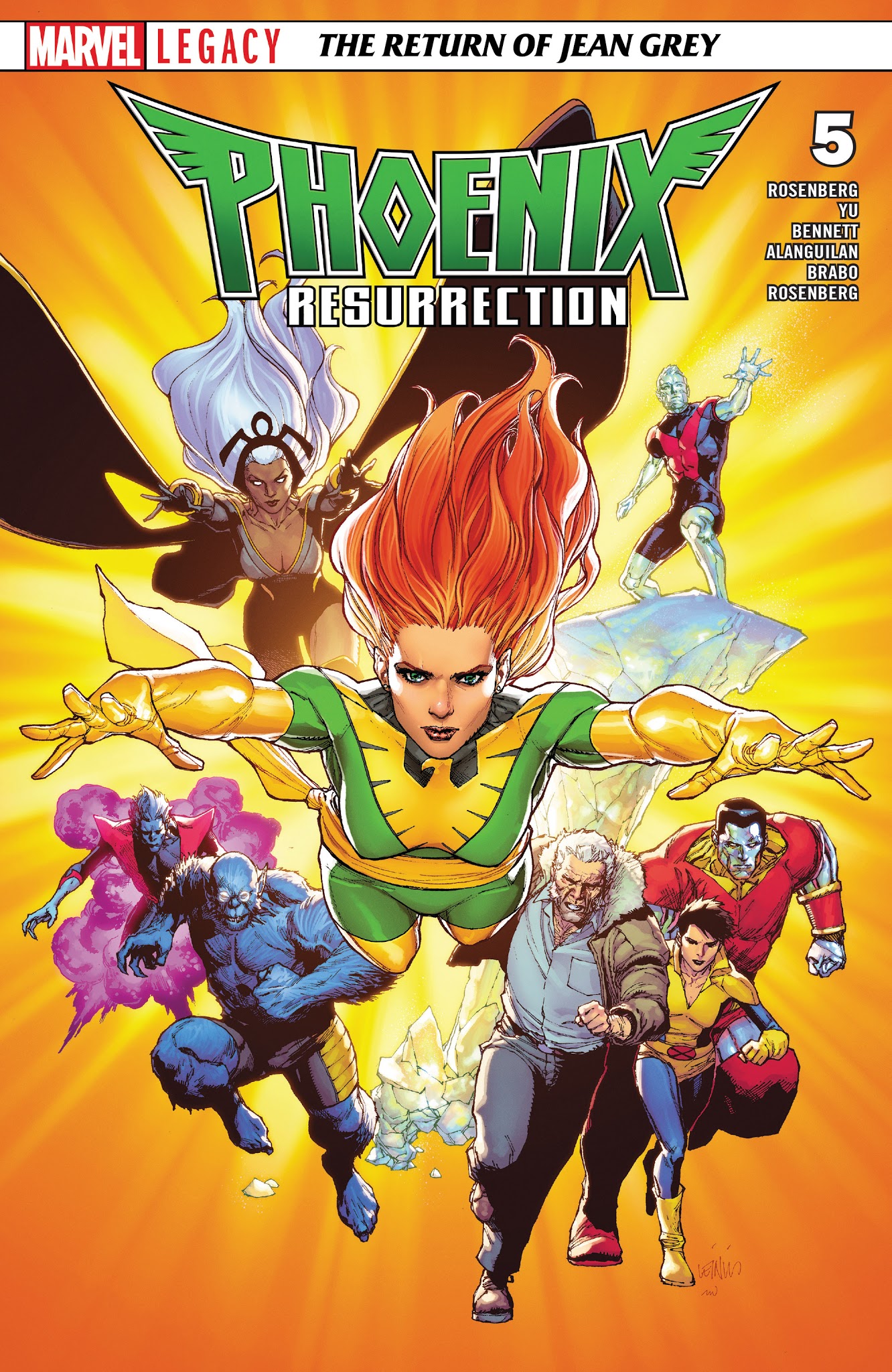 Read online Phoenix Resurrection: The Return of Jean Grey comic -  Issue #5 - 1
