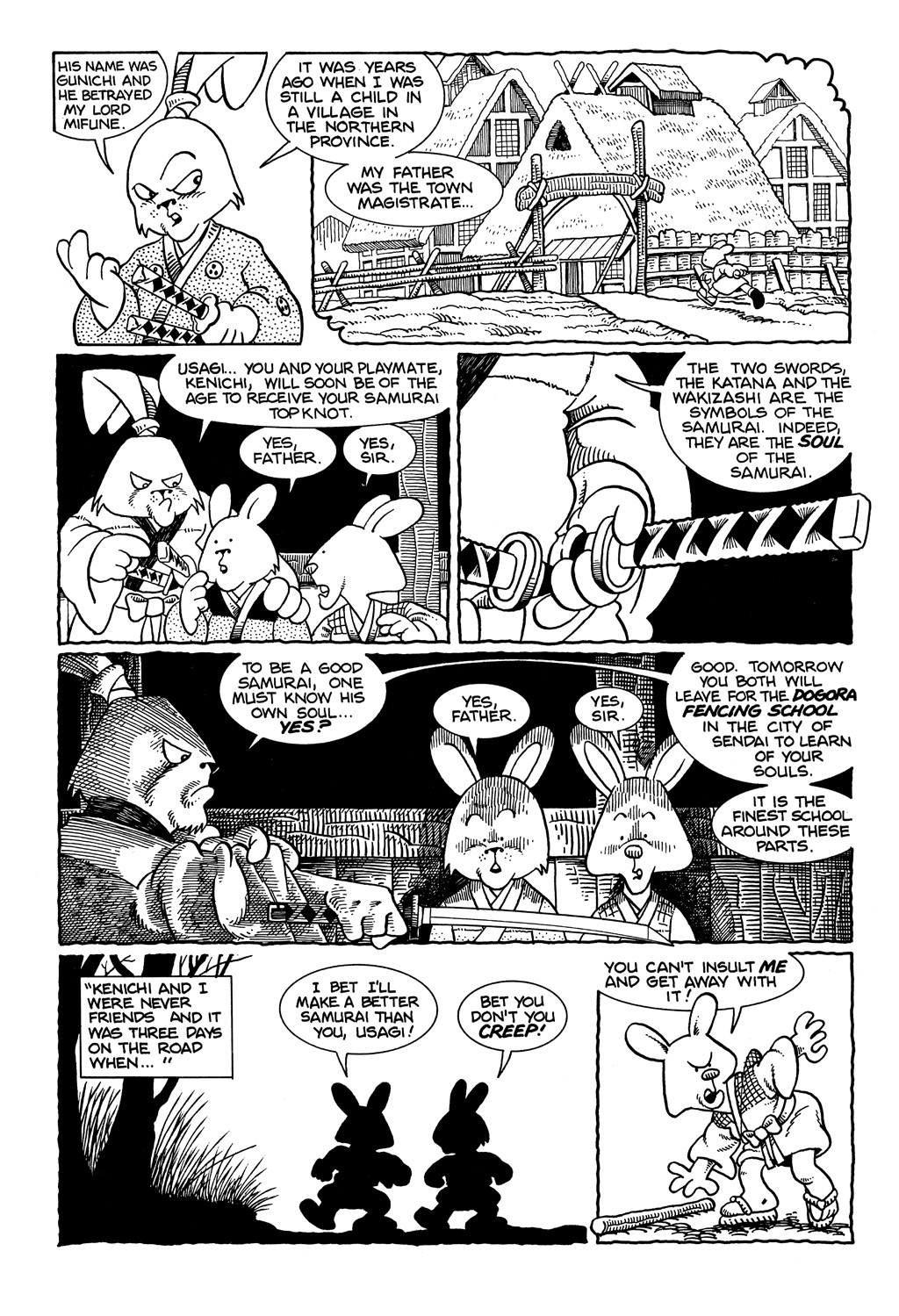 Read online Usagi Yojimbo (1987) comic -  Issue #1 - 7
