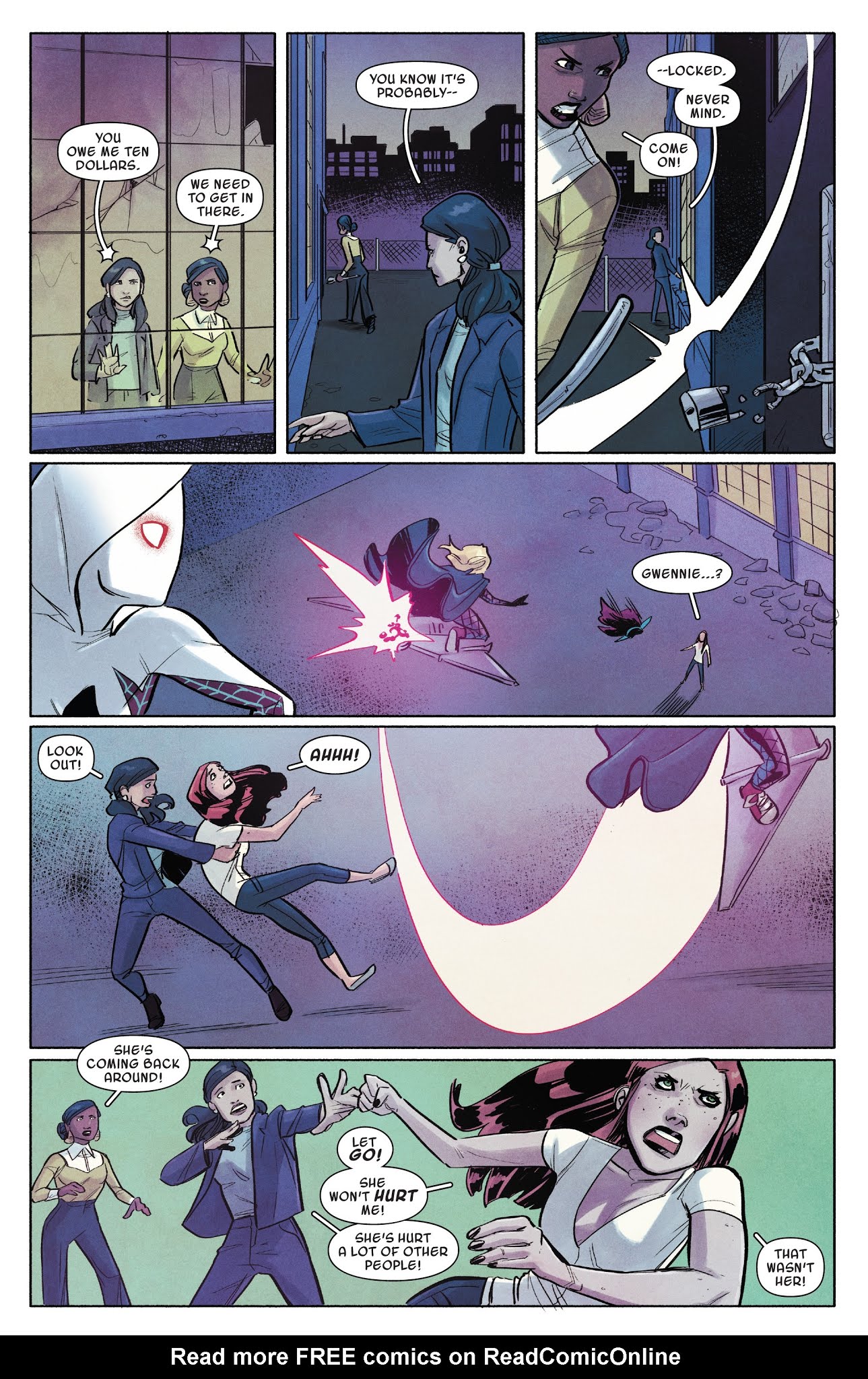 Read online Spider-Gwen: Ghost-Spider comic -  Issue #3 - 16