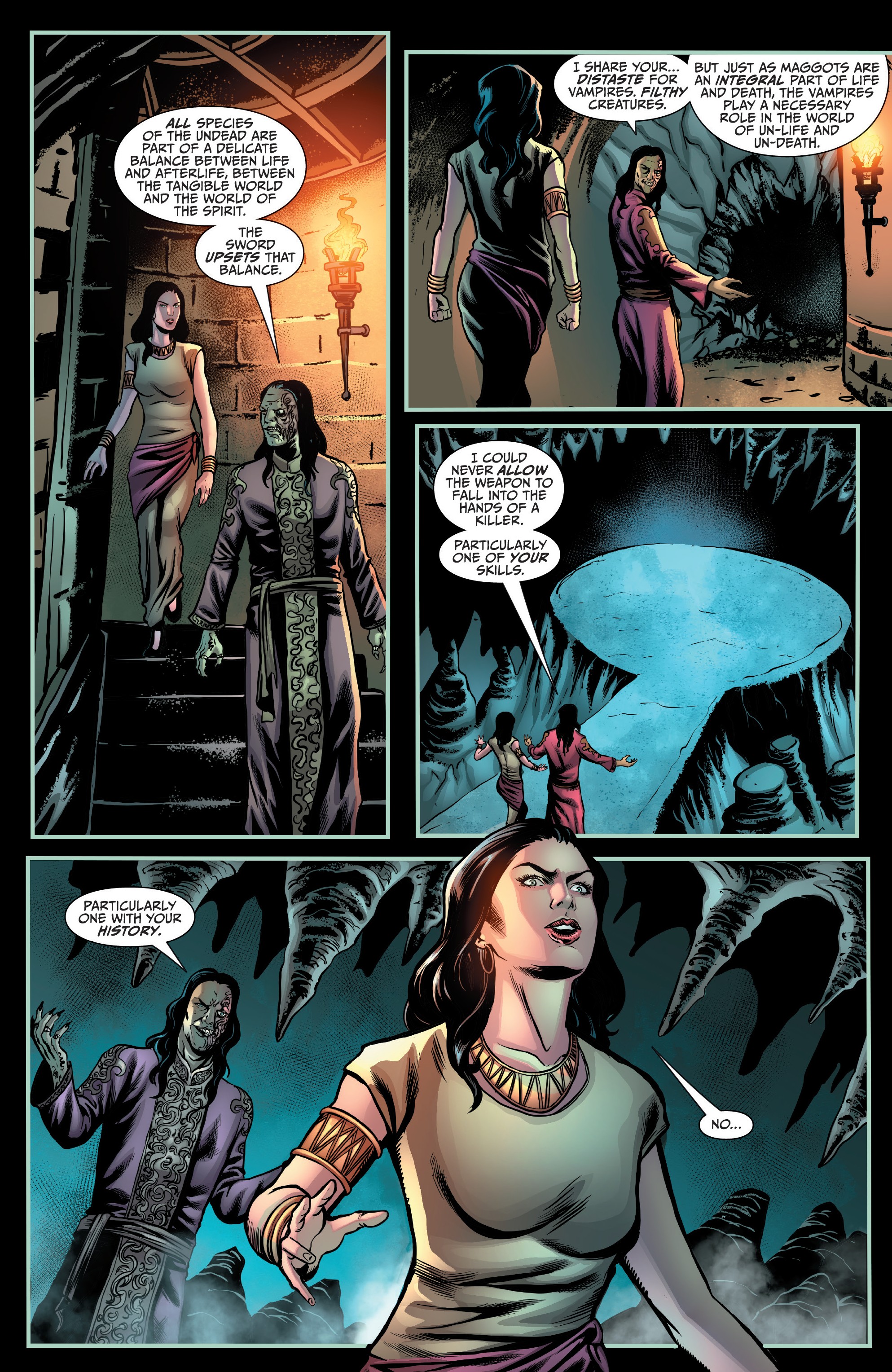 Read online Van Helsing: Sword of Heaven comic -  Issue #4 - 23