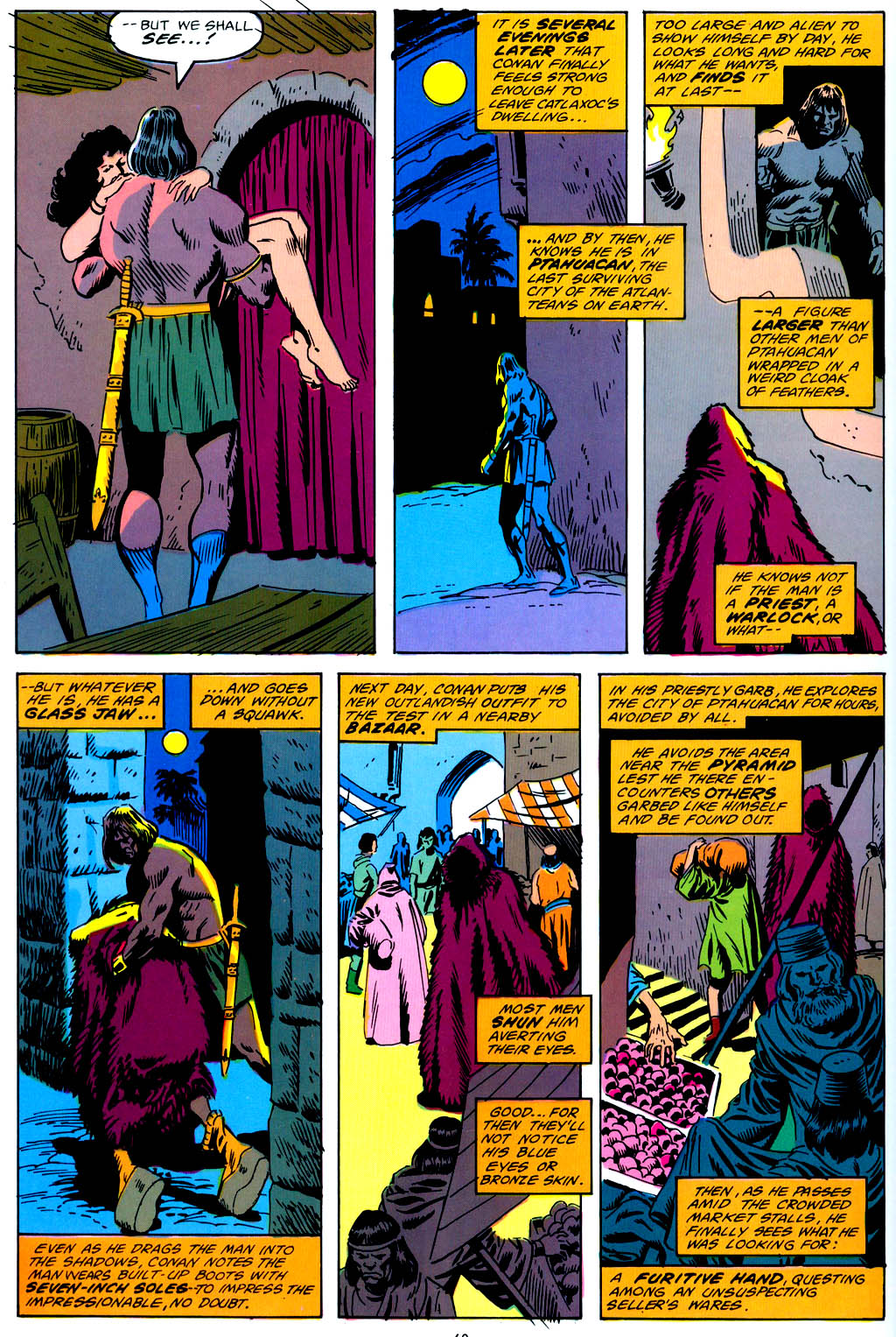 Read online Marvel Graphic Novel comic -  Issue #42 - Conan of the Isles - 61
