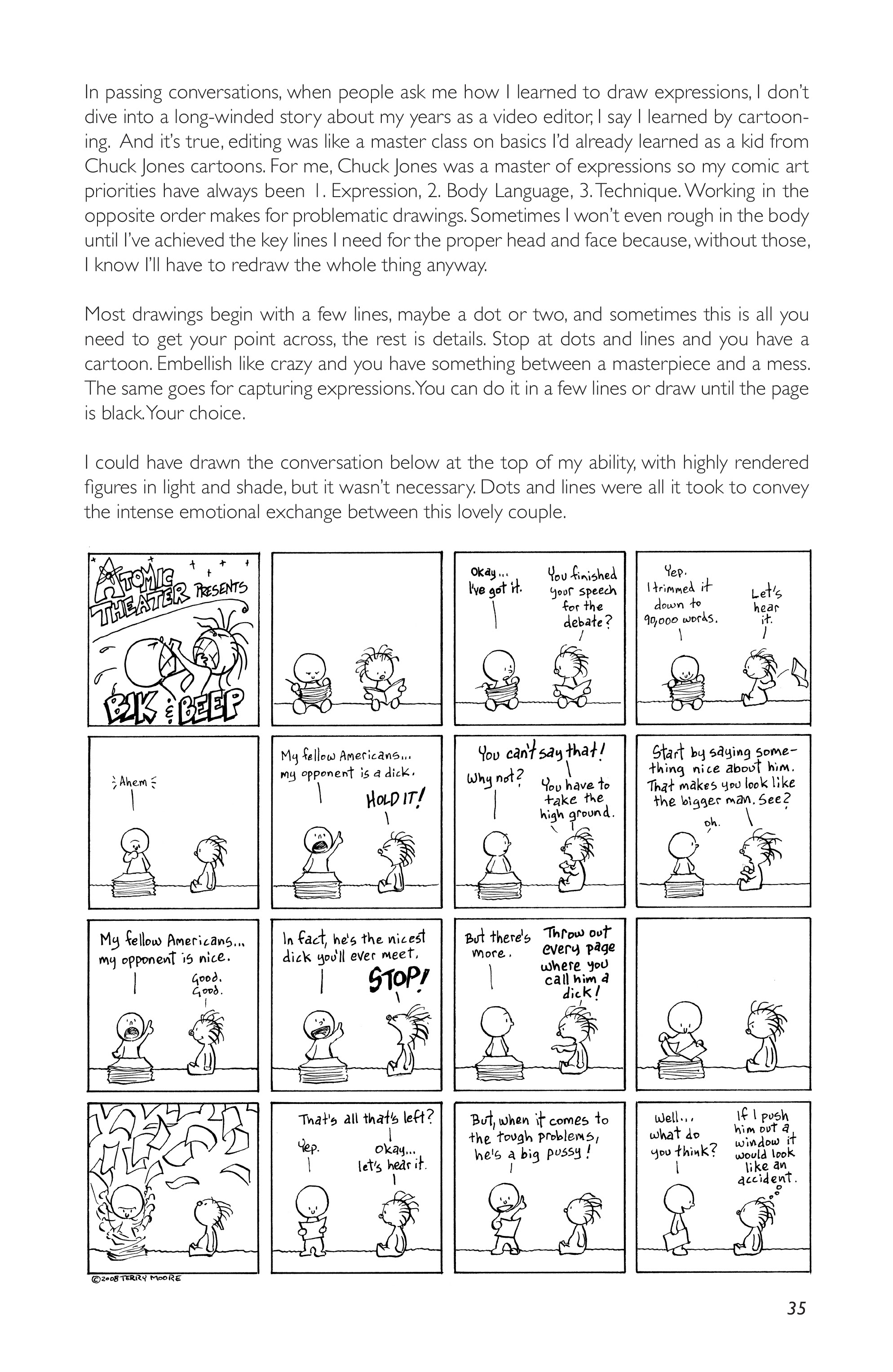 Read online Terry Moore's How to Draw... comic -  Issue # _Expanded Edition (Part 1) - 38