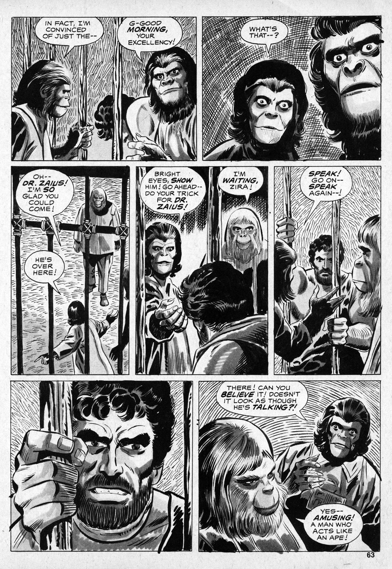 Read online Planet of the Apes comic -  Issue #2 - 57