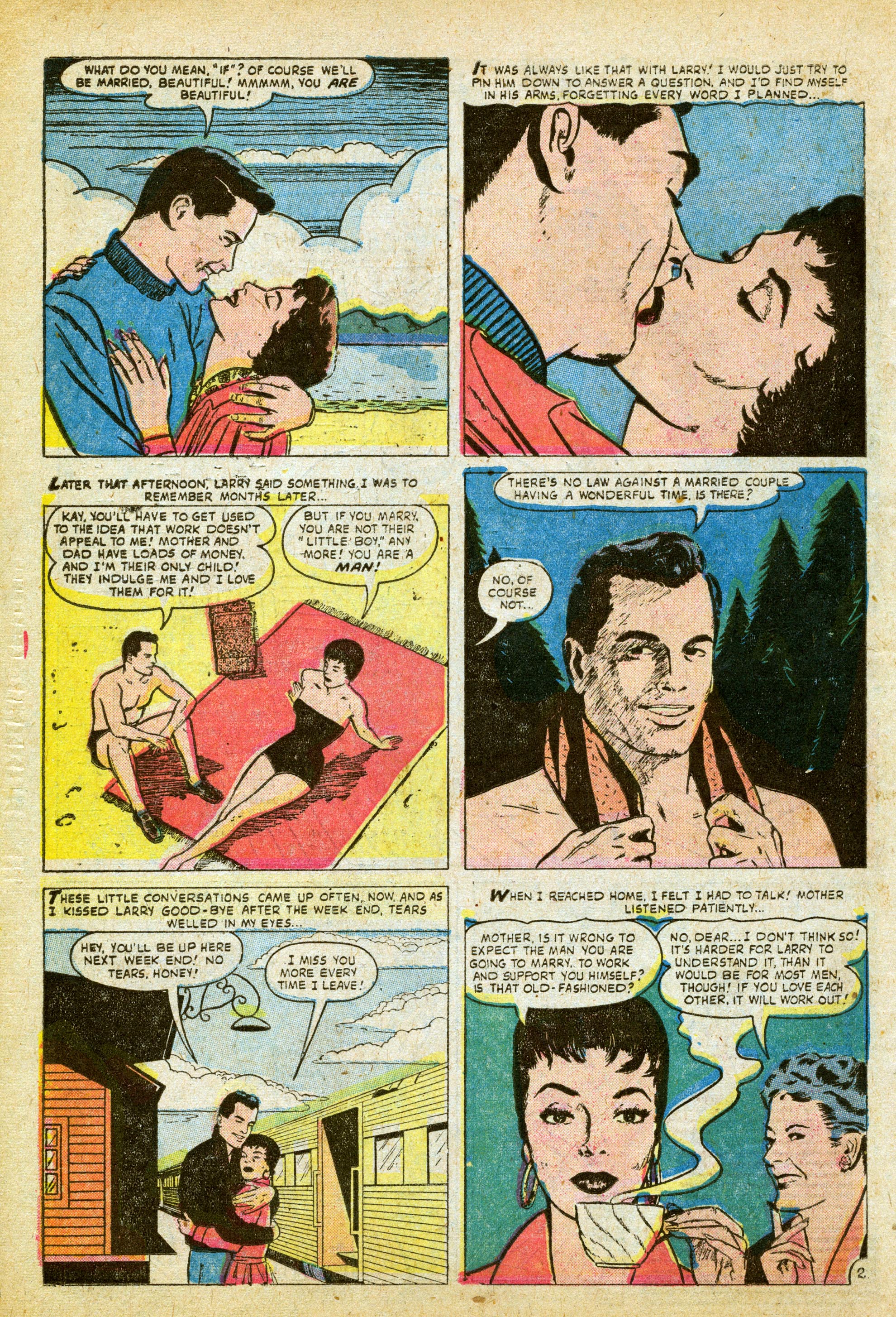 Read online Love Romances comic -  Issue #65 - 22