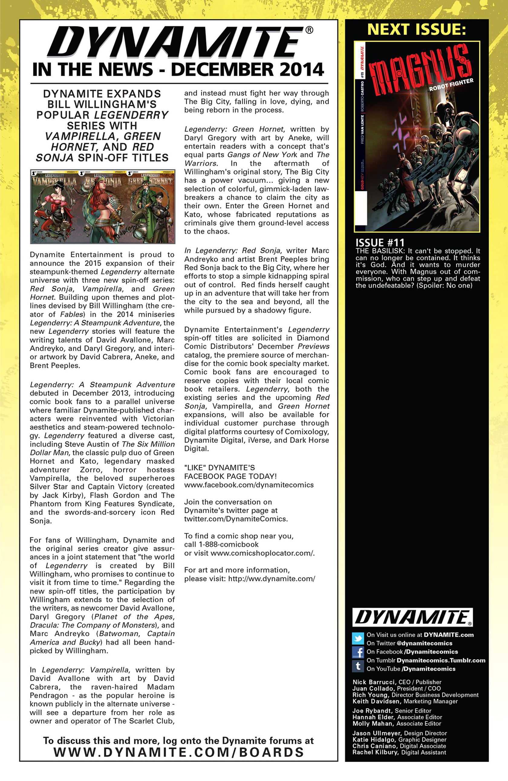 Read online Magnus Robot Fighter (2014) comic -  Issue #10 - 21