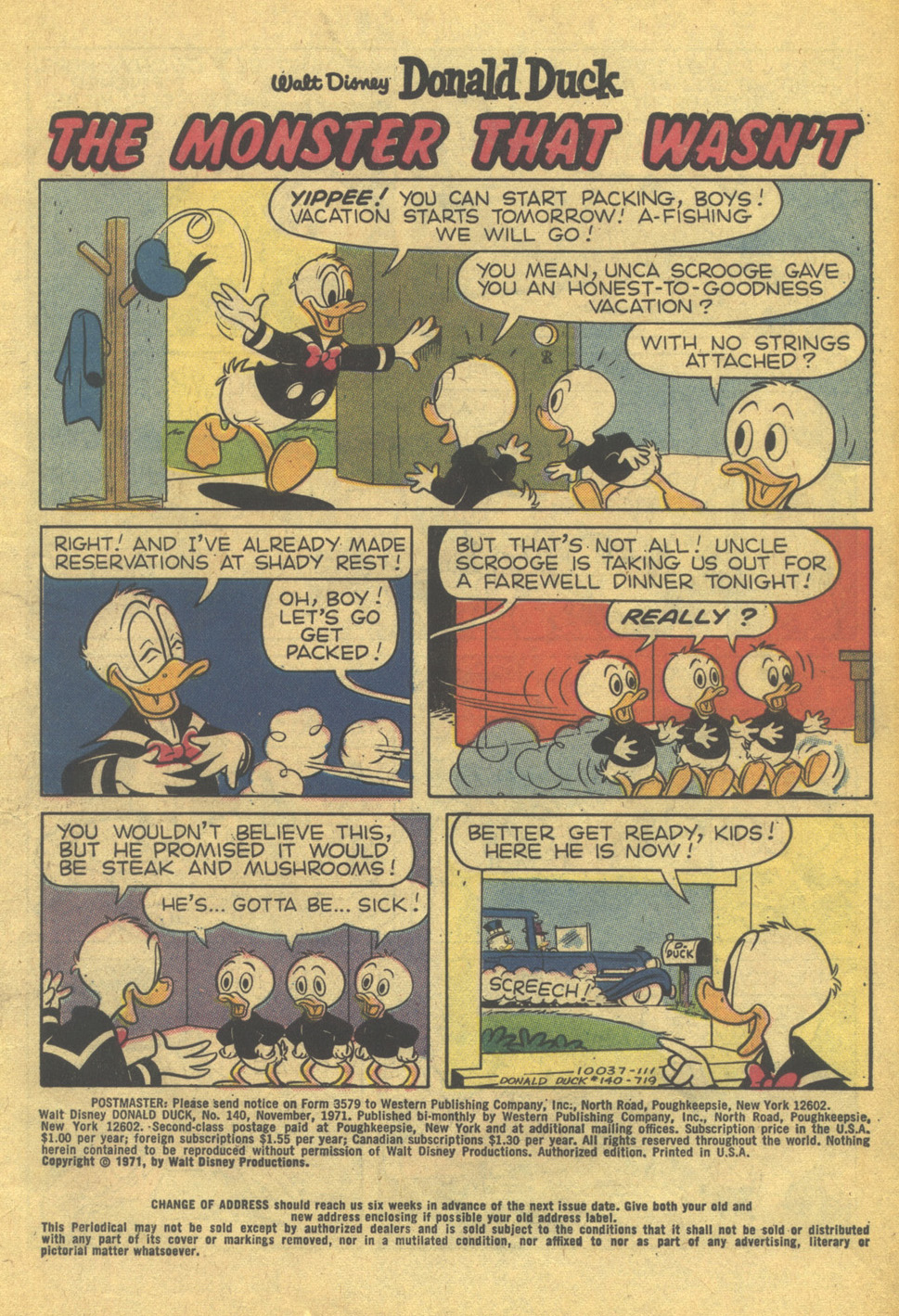 Read online Walt Disney's Donald Duck (1952) comic -  Issue #140 - 3