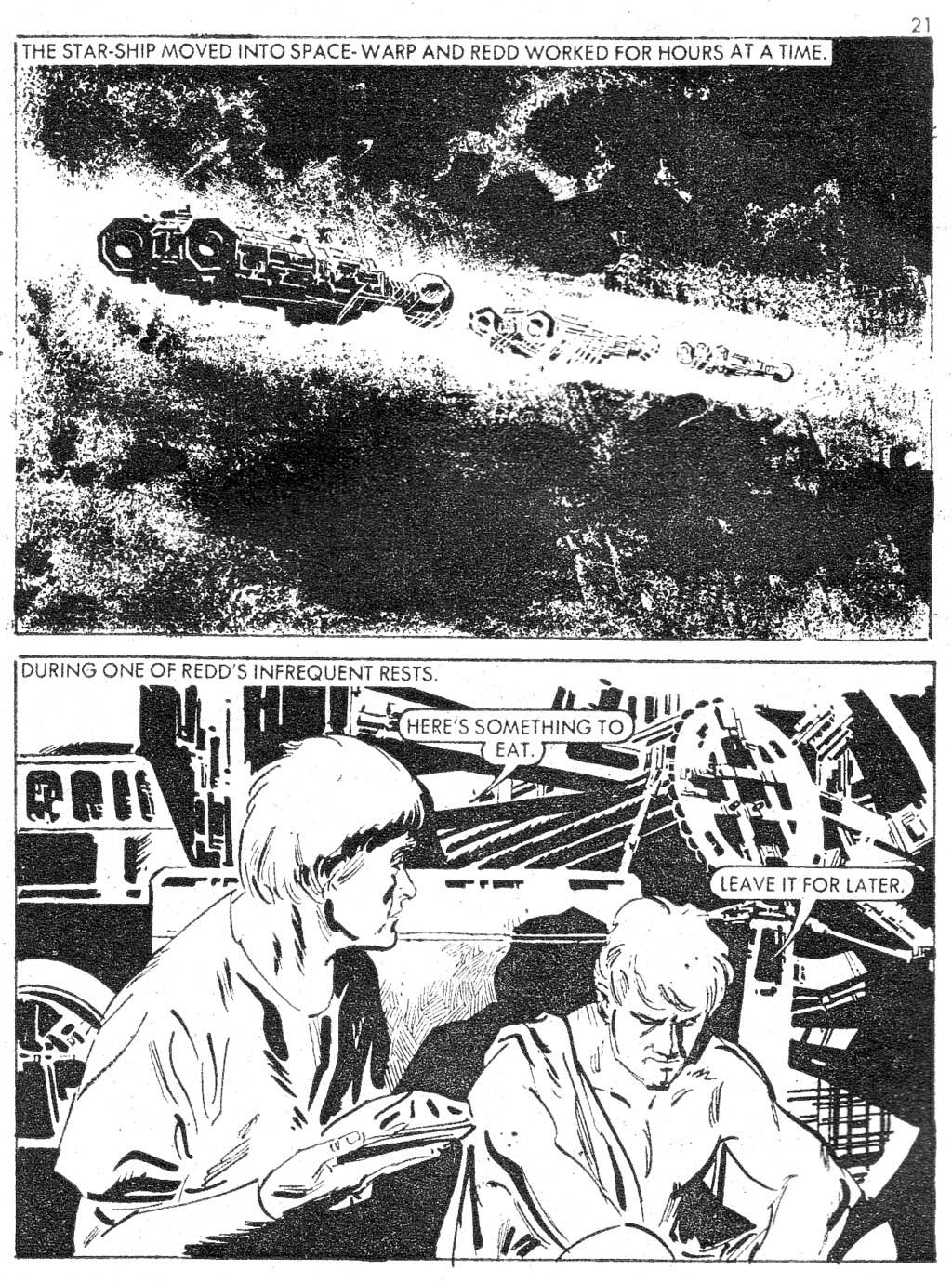 Read online Starblazer comic -  Issue #19 - 21