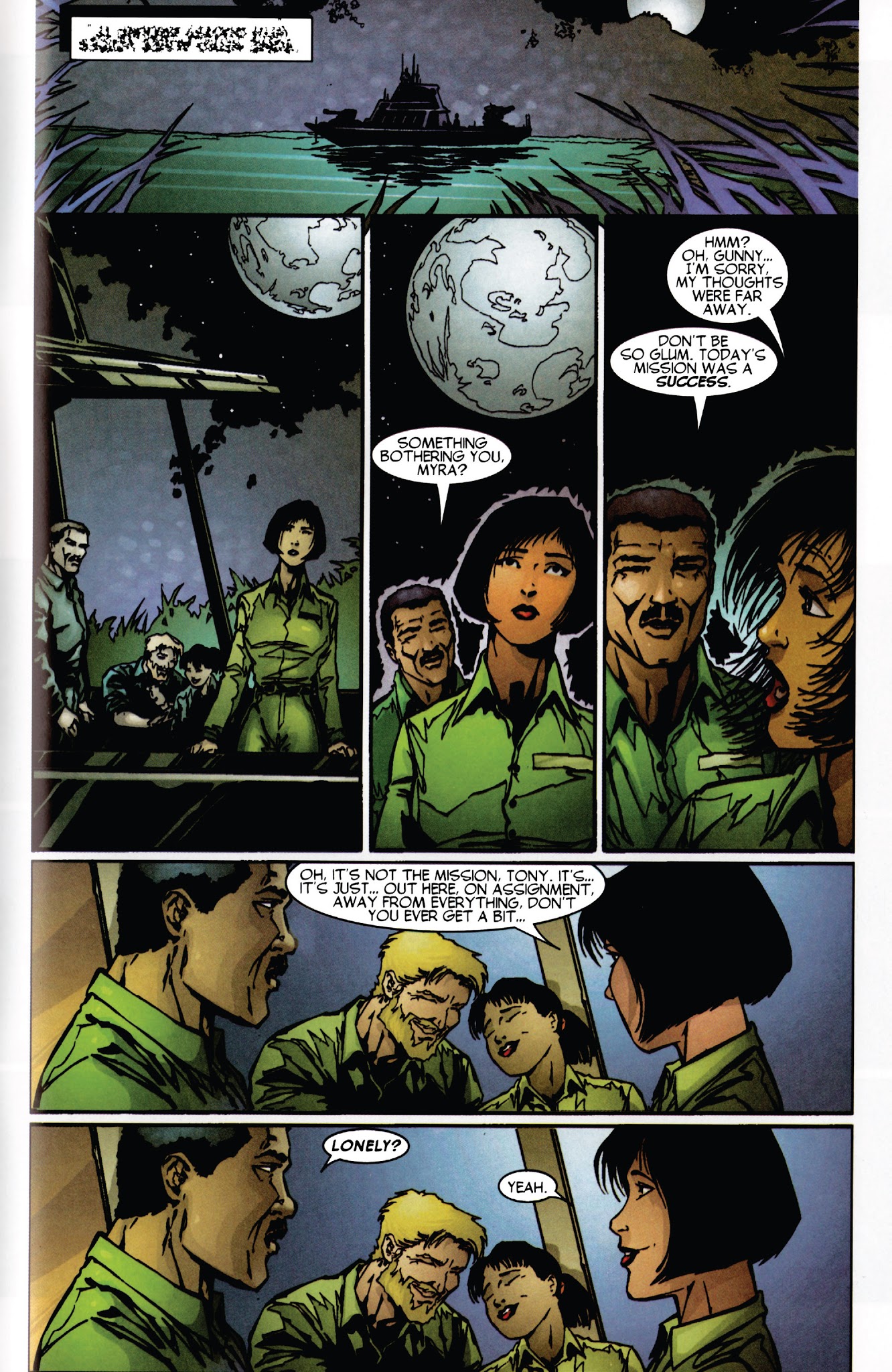 Read online Armorines (1999) comic -  Issue #1 - 34