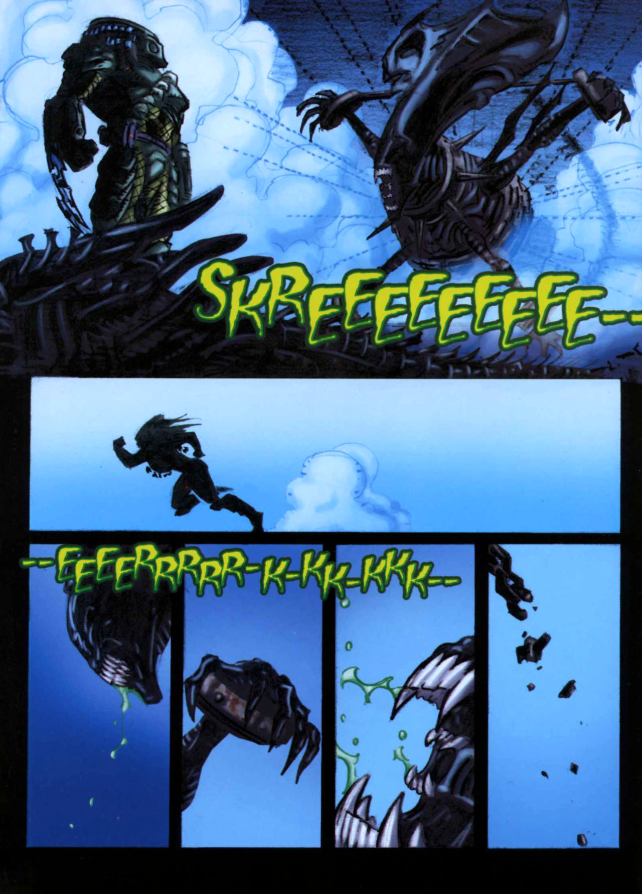 Read online Alien Vs. Predator: Civilized Beasts comic -  Issue # TPB - 81