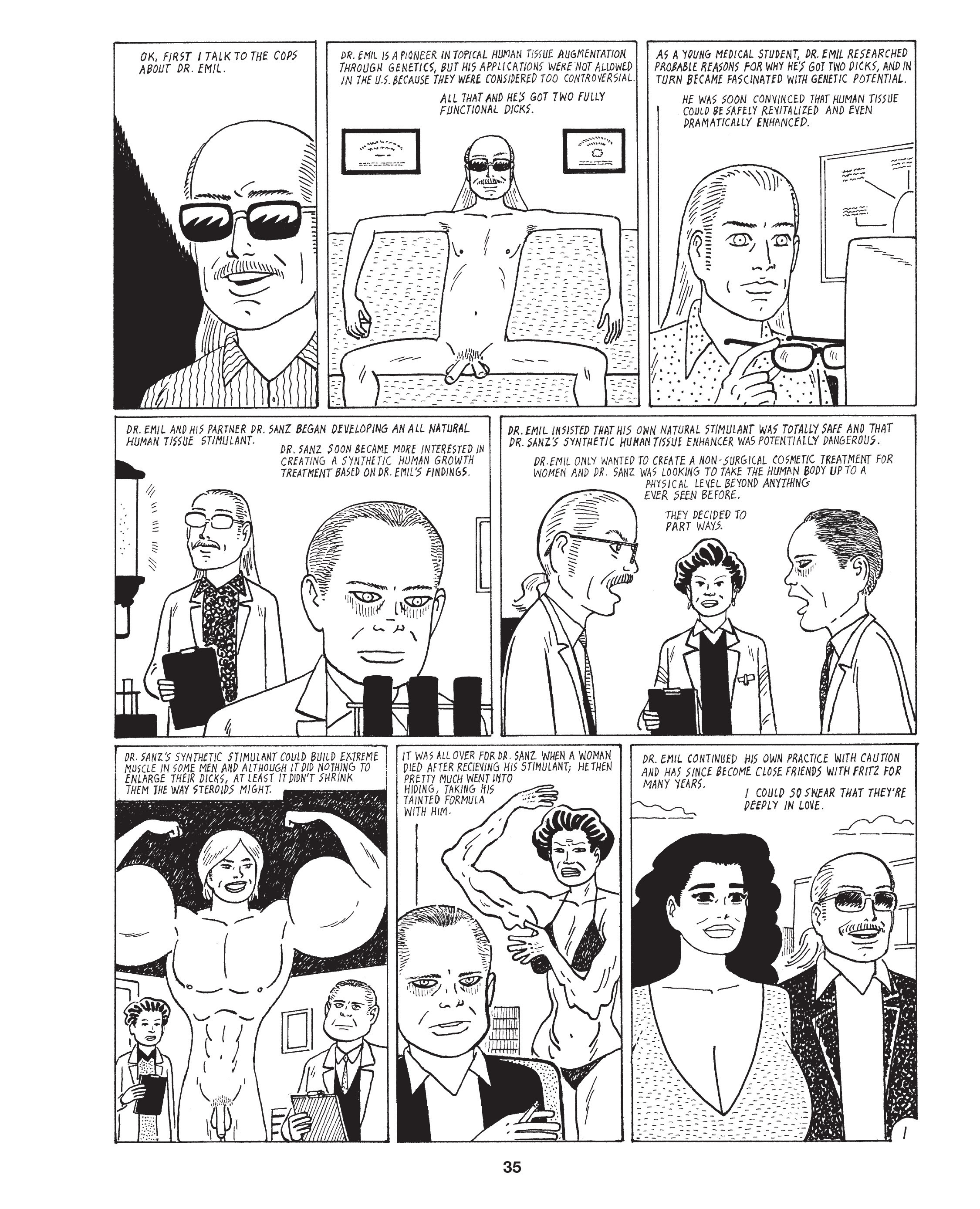 Read online Love and Rockets: New Stories comic -  Issue #8 - 38