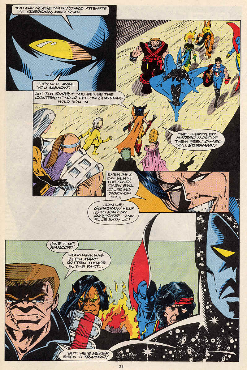 Read online Guardians of the Galaxy (1990) comic -  Issue #22 - 22