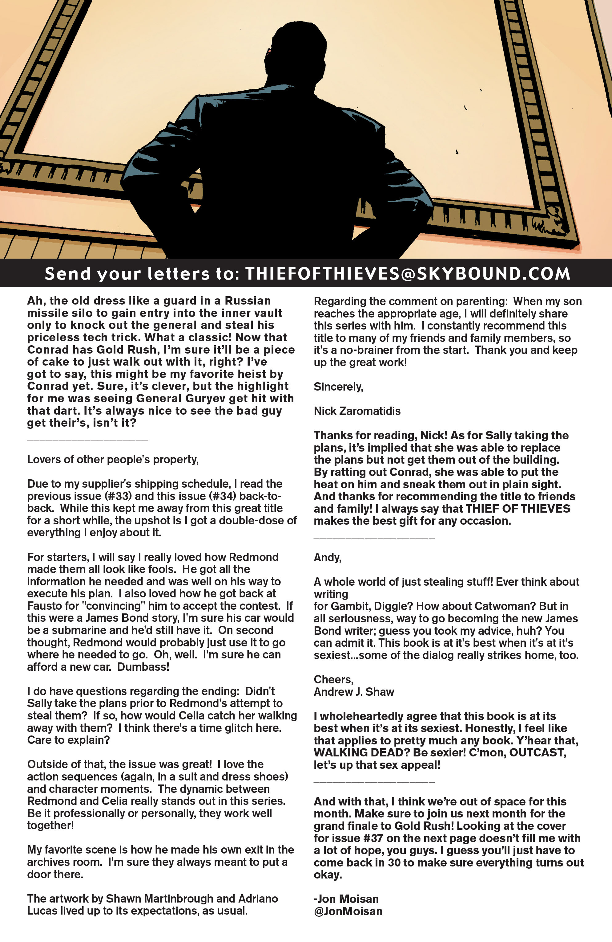 Read online Thief of Thieves comic -  Issue #36 - 23