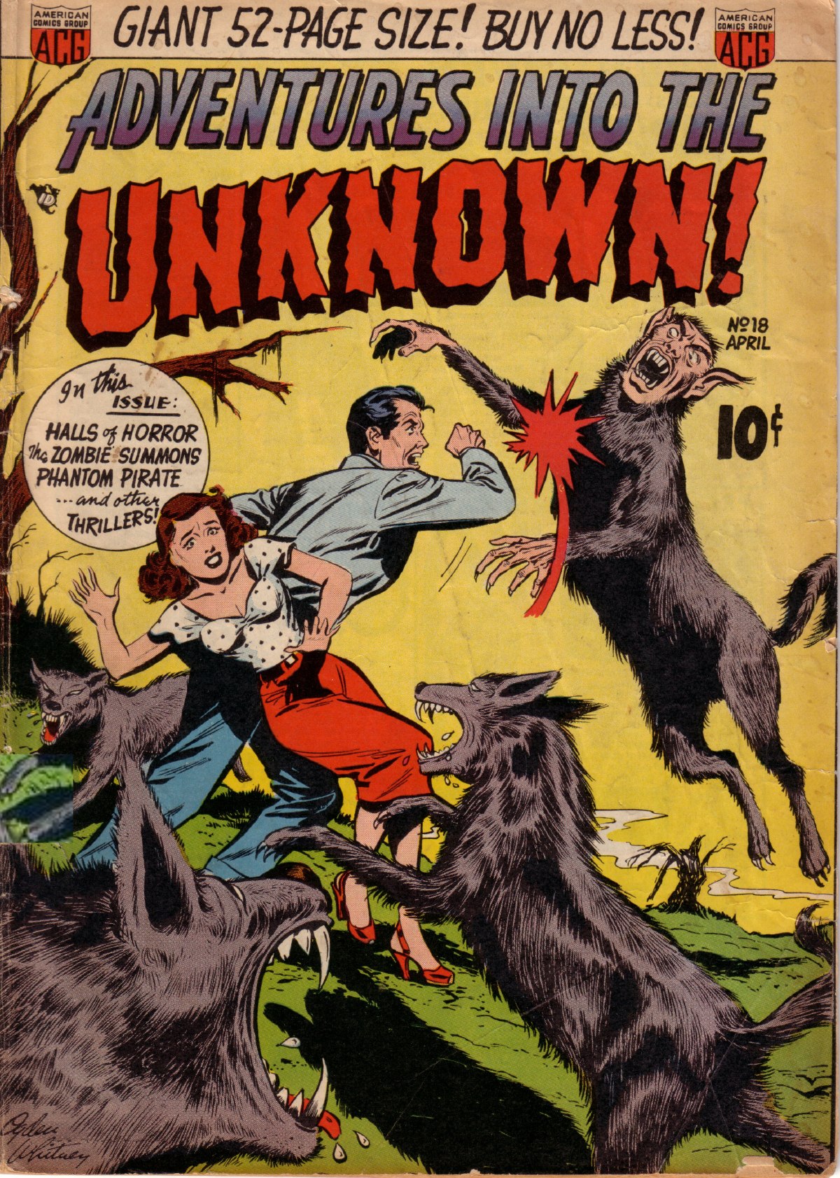 Read online Adventures Into The Unknown comic -  Issue #18 - 2