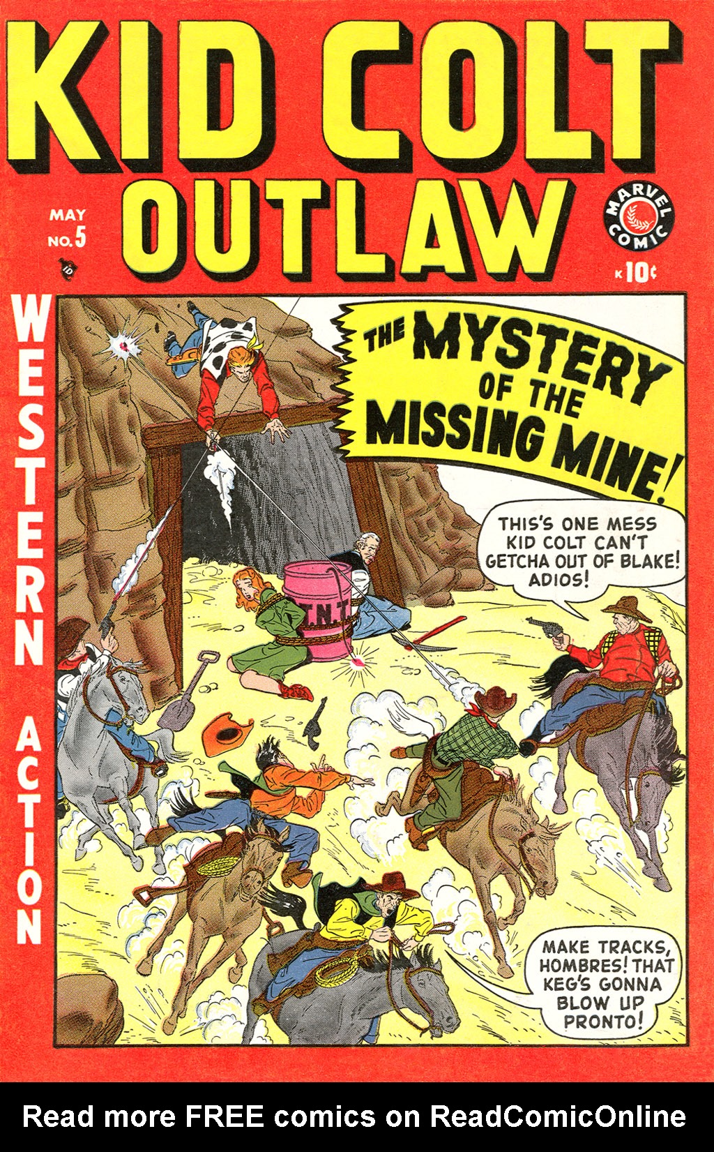 Read online Kid Colt Outlaw comic -  Issue #5 - 1