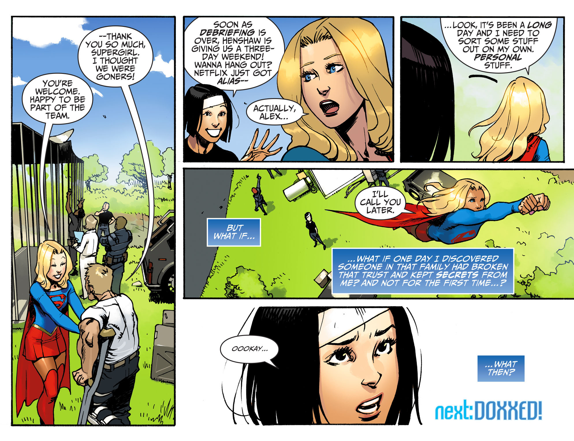 Read online Adventures of Supergirl comic -  Issue #3 - 22