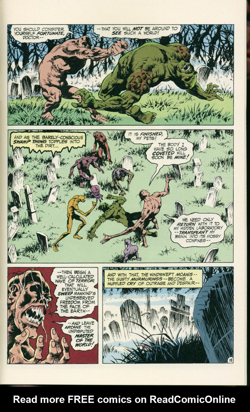 Read online Roots of the Swamp Thing comic -  Issue #5 - 37