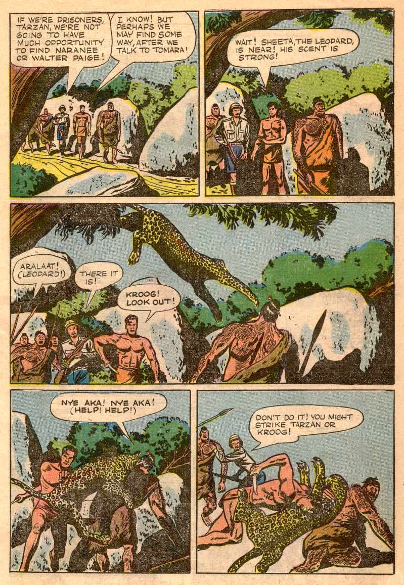 Read online Tarzan (1948) comic -  Issue #1 - 11