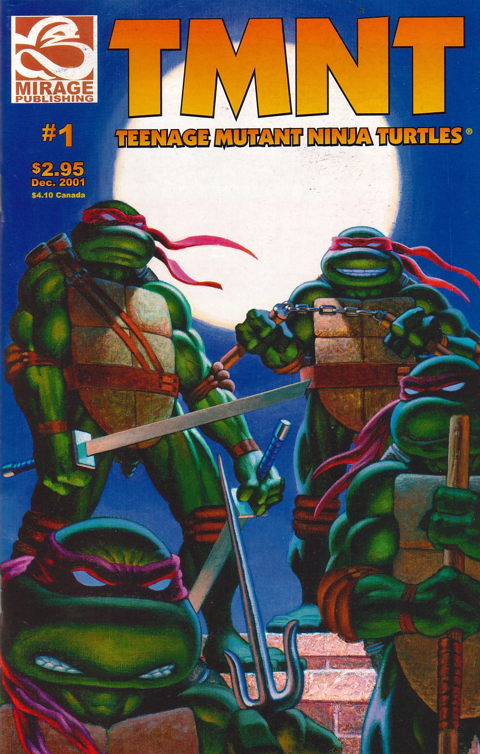 Read online TMNT: Teenage Mutant Ninja Turtles comic -  Issue #1 - 1