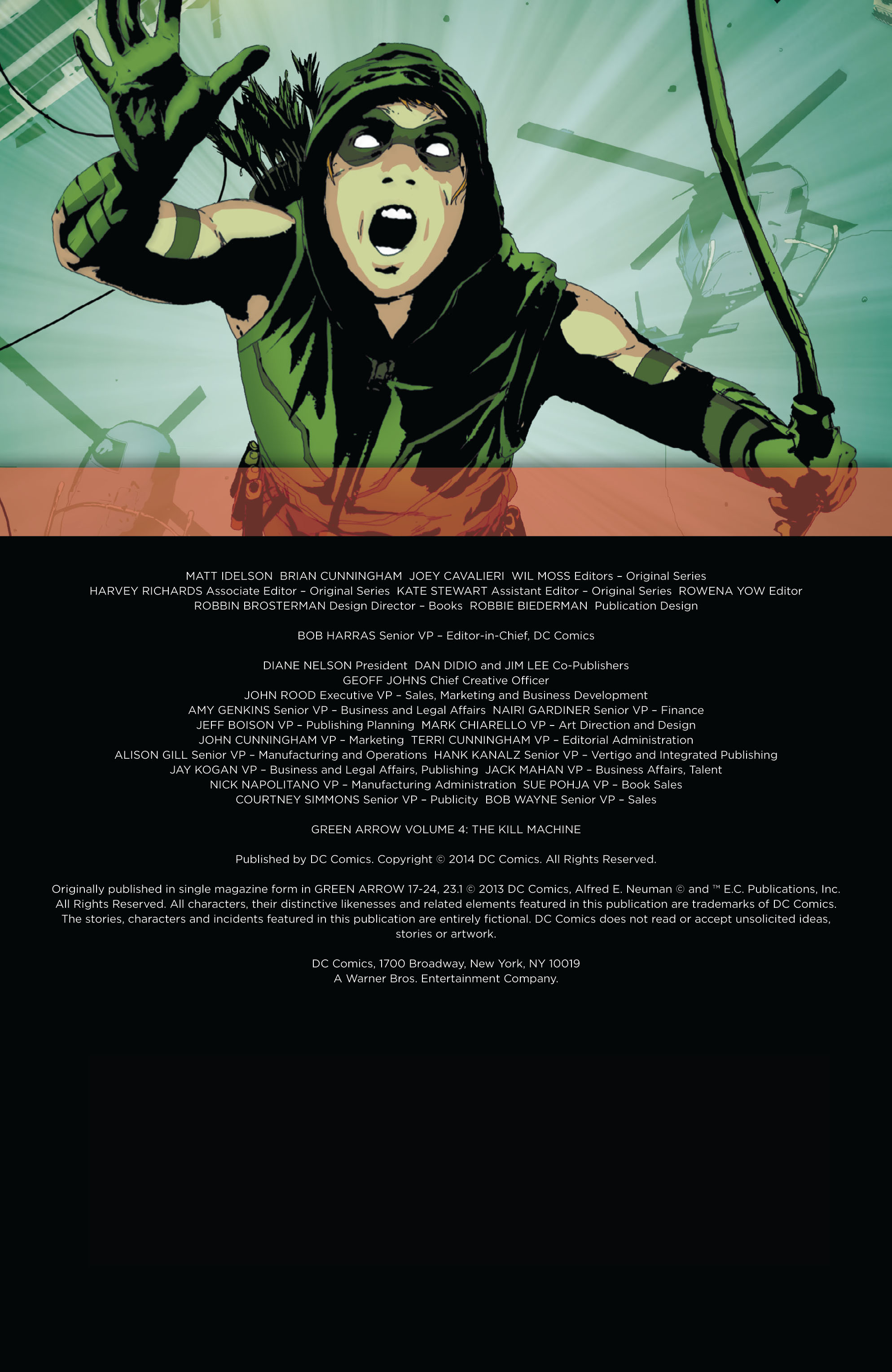 Read online Green Arrow (2011) comic -  Issue # _TPB 4 - 4