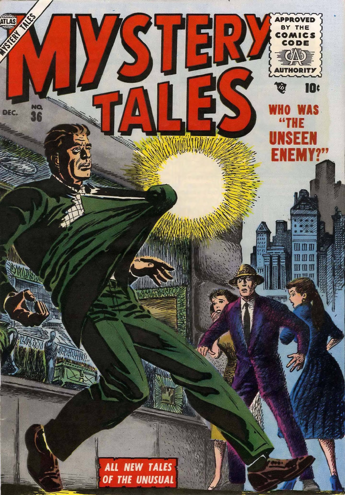 Read online Mystery Tales comic -  Issue #36 - 1