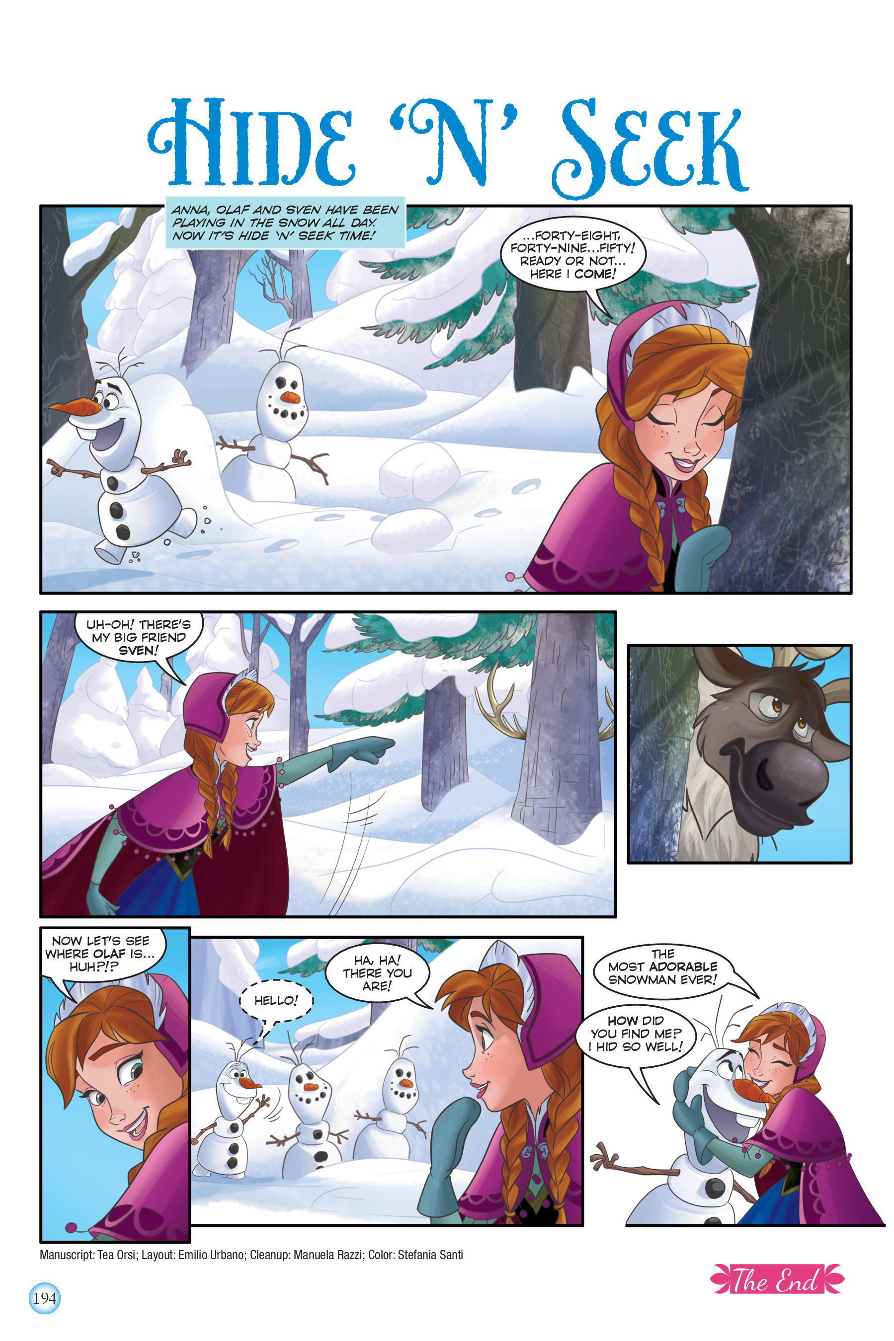 Read online Frozen Adventures: Snowy Stories comic -  Issue # TPB (Part 2) - 94