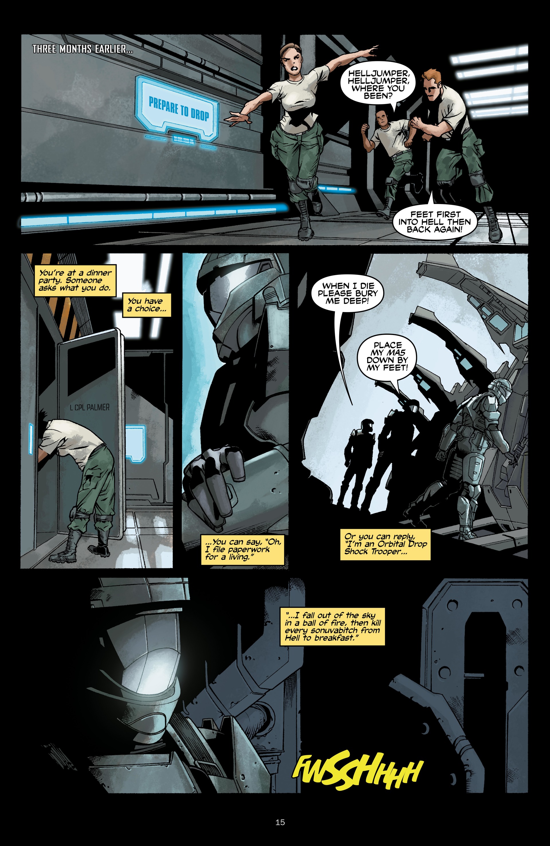 Read online Halo: Initiation and Escalation comic -  Issue # TPB (Part 1) - 17
