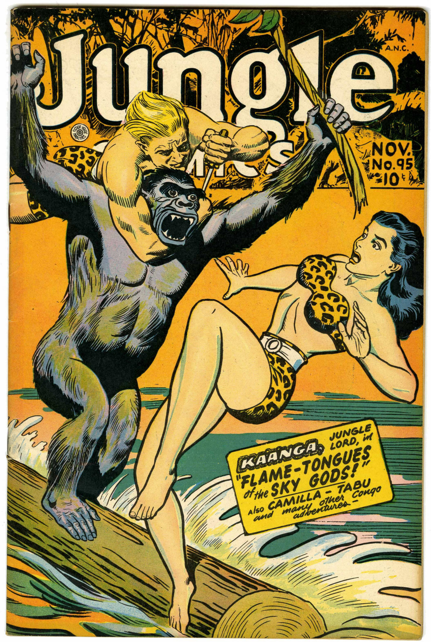 Read online Jungle Comics comic -  Issue #95 - 1