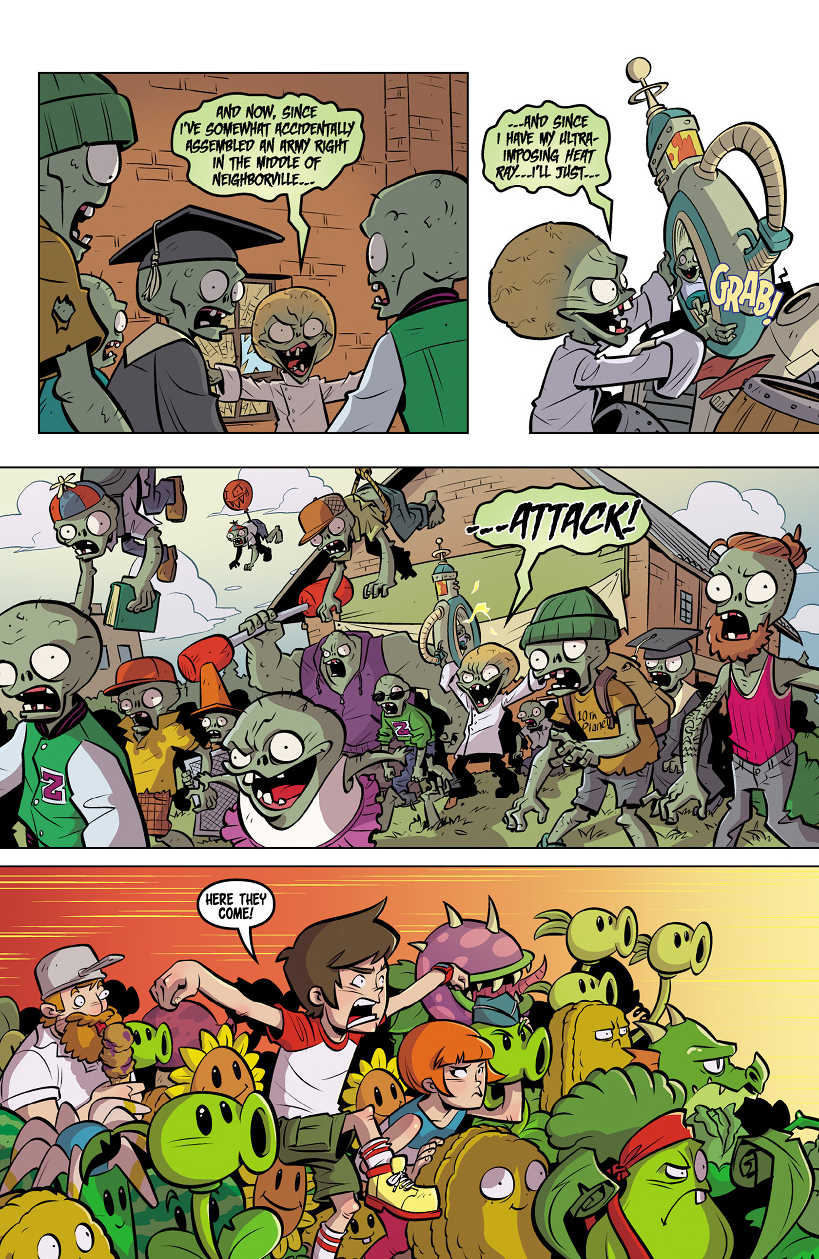 Read online Plants vs. Zombies: Bully For You comic -  Issue #3 - 19