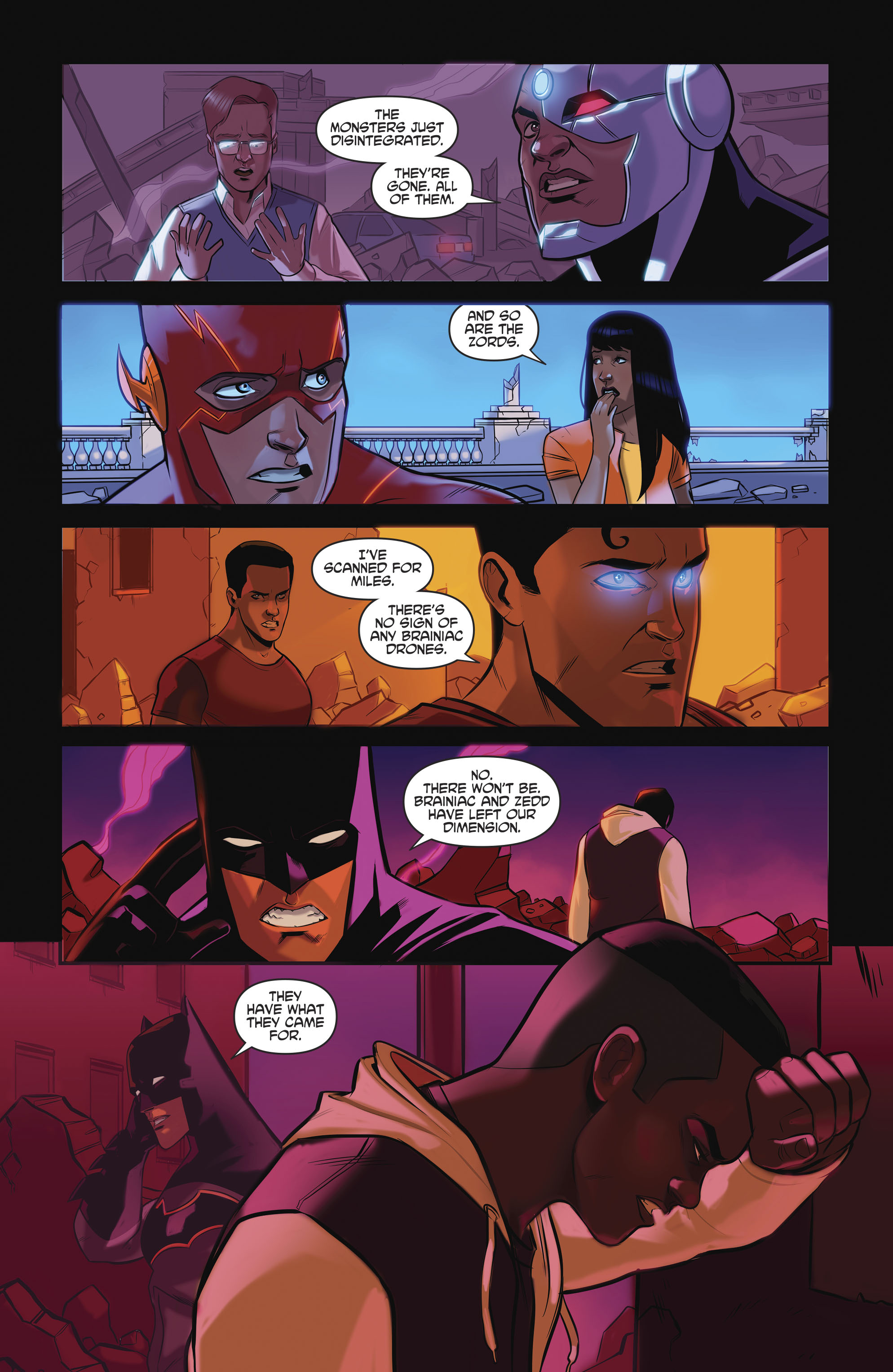 Read online Justice League/Mighty Morphin' Power Rangers comic -  Issue #3 - 17