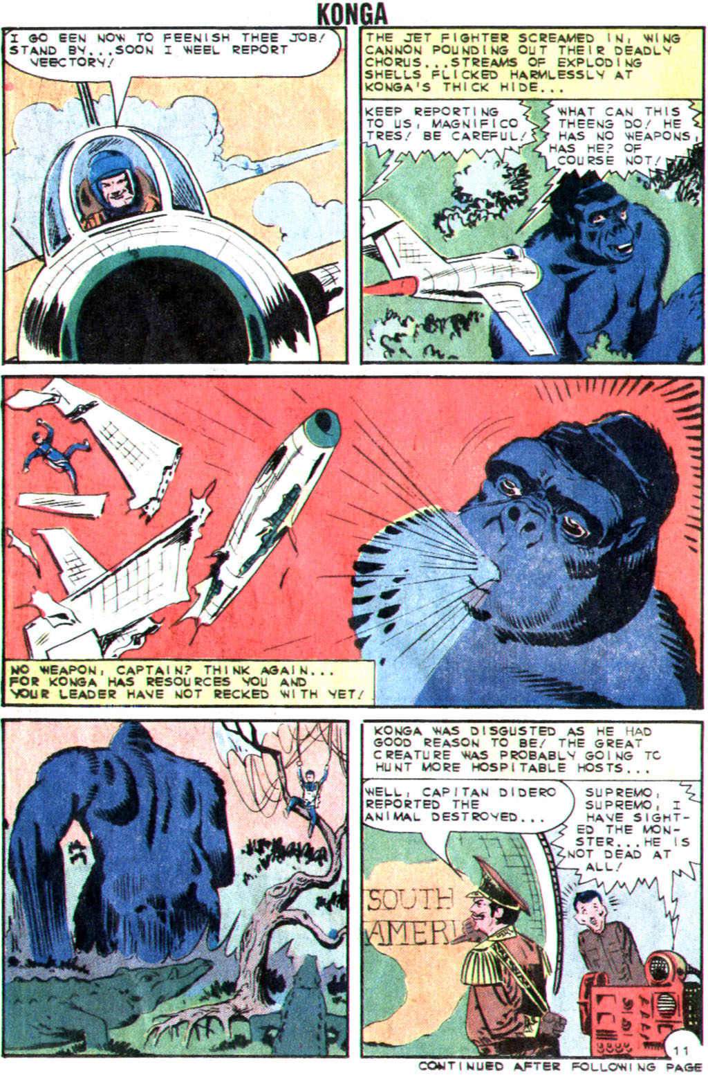Read online Konga comic -  Issue #13 - 14