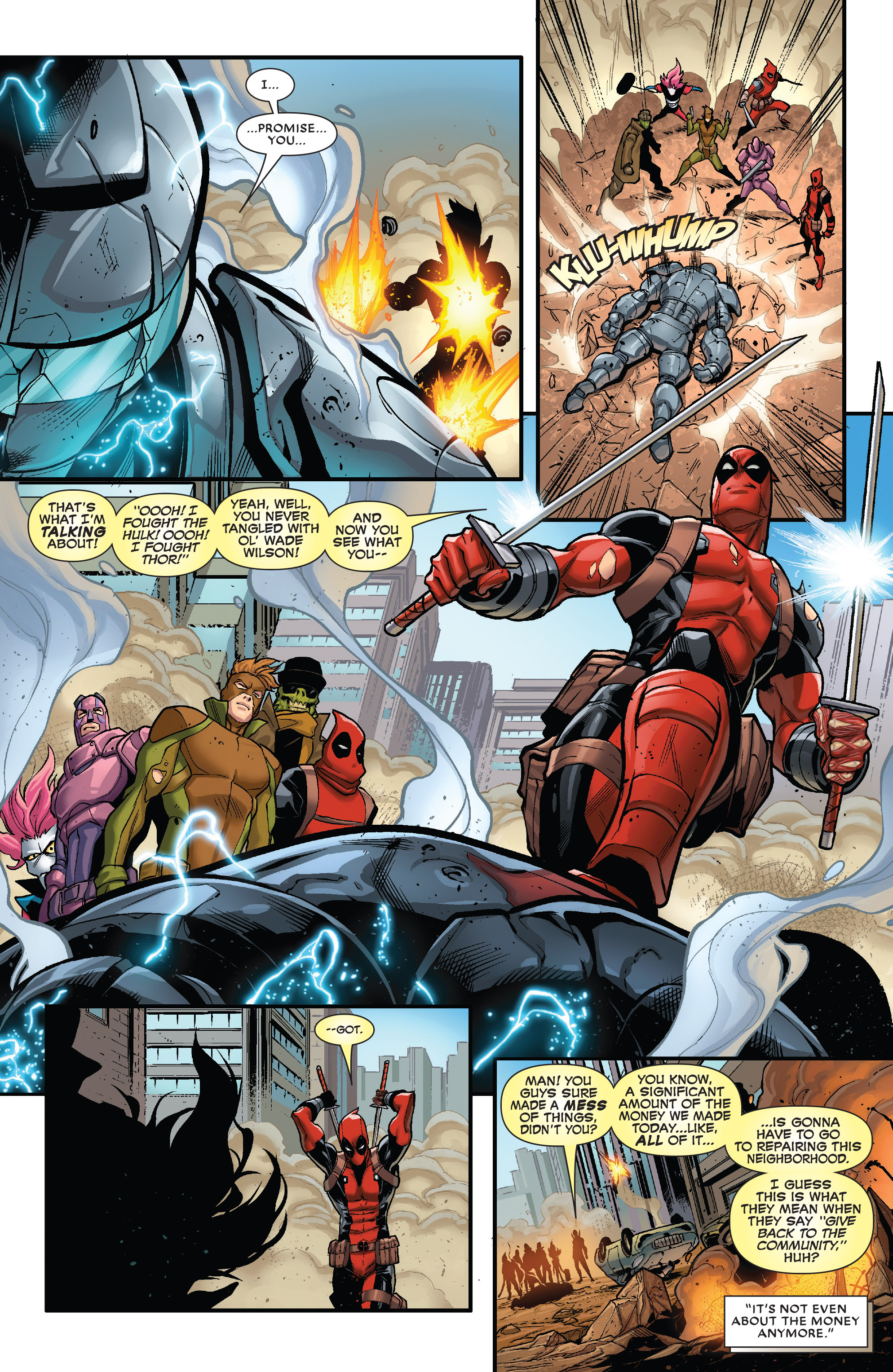 Read online Deadpool & the Mercs For Money [II] comic -  Issue #3 - 17