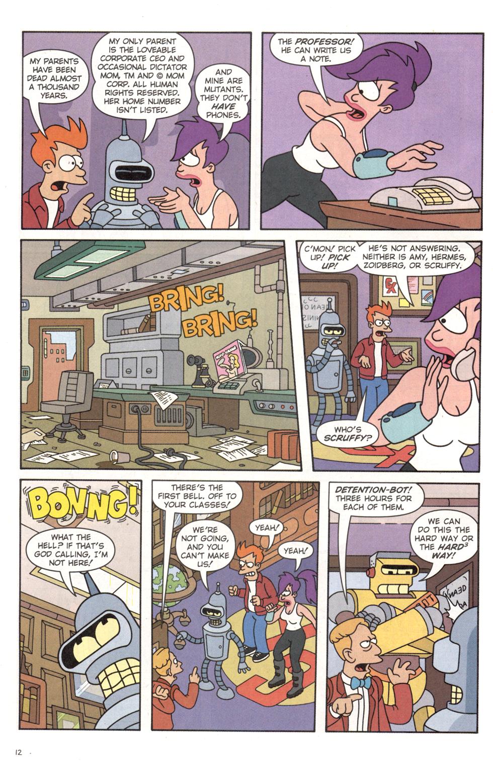 Read online Futurama Comics comic -  Issue #16 - 13