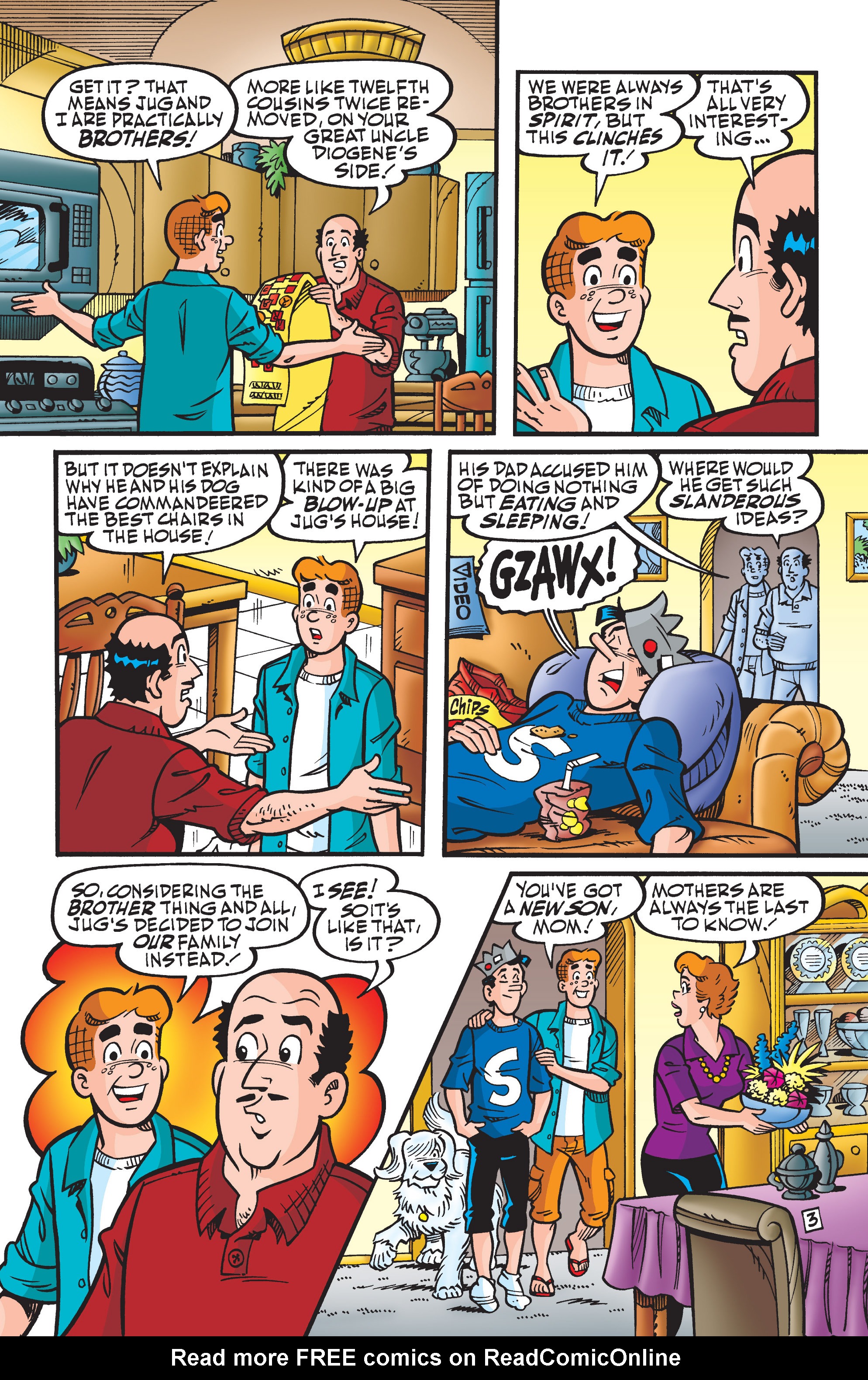 Read online Archie & Friends: Bromances comic -  Issue # TPB - 76
