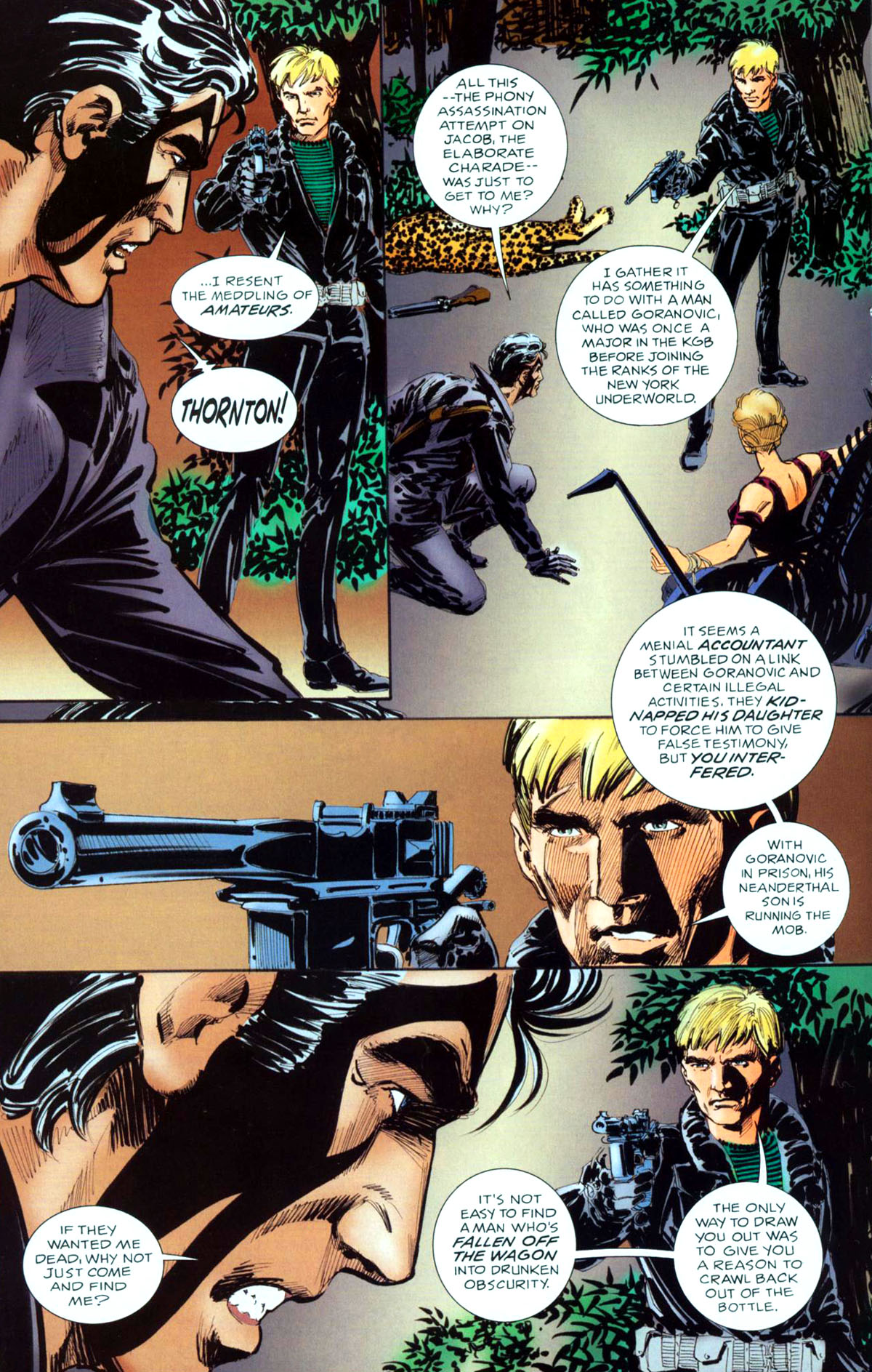Read online Jon Sable, Freelance: Bloodtrail comic -  Issue #6 - 11