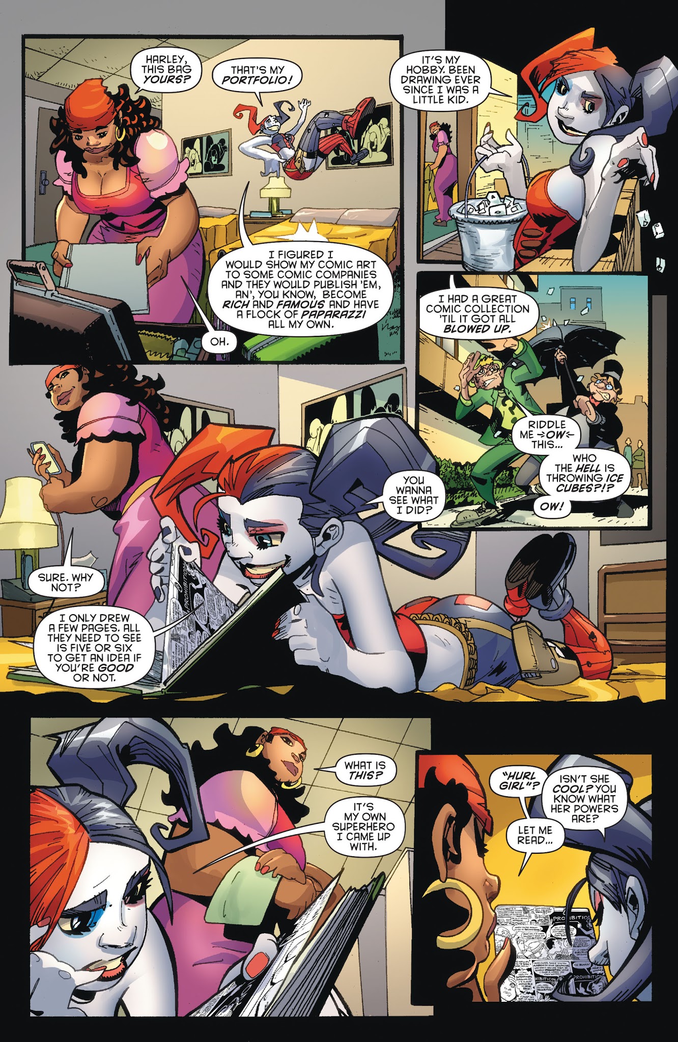 Read online Harley Quinn Invades Comic-Con International: San Diego comic -  Issue # Full - 6