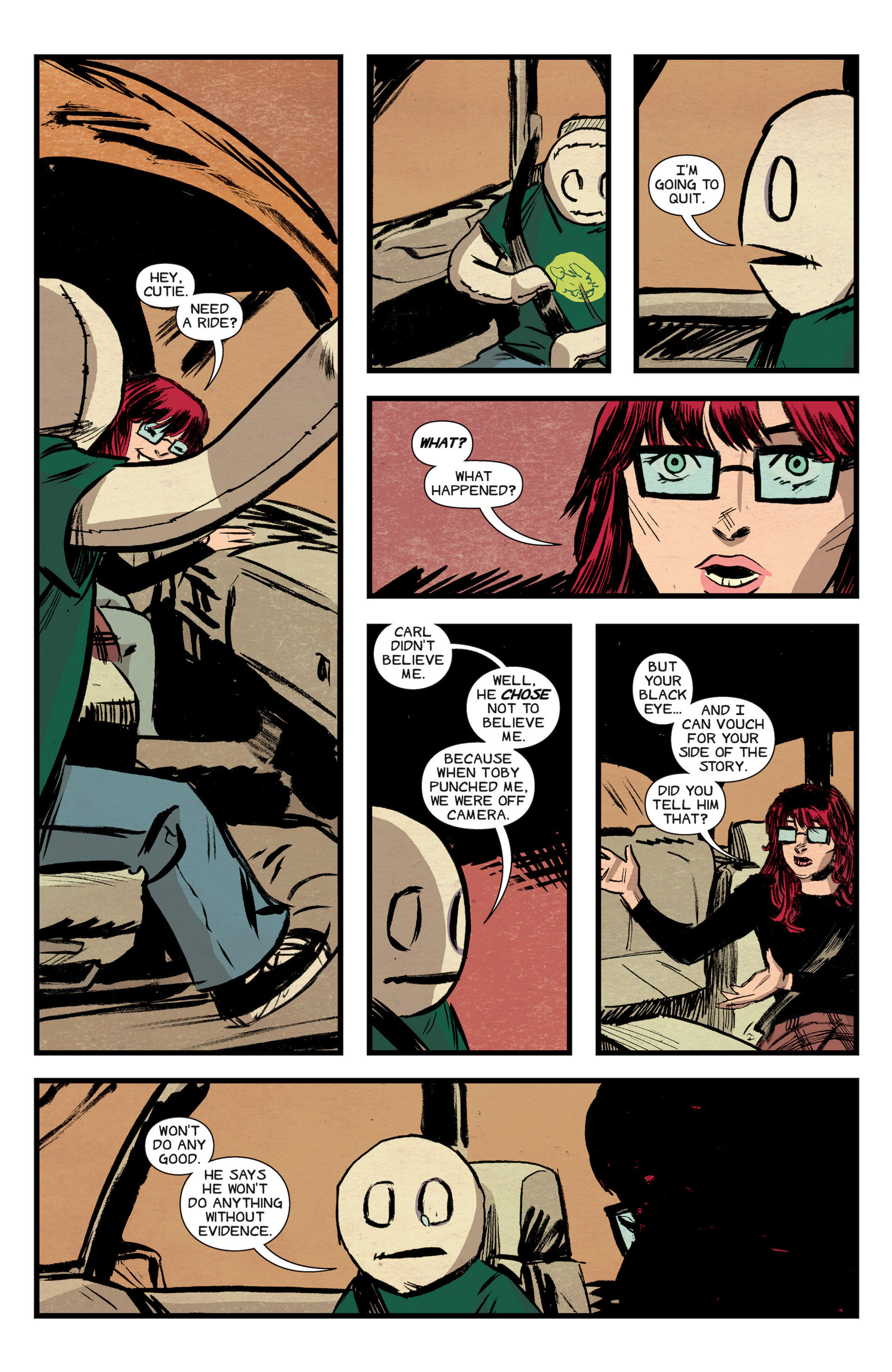 Read online The Li'l Depressed Boy: Supposed to Be There Too comic -  Issue #3 - 5