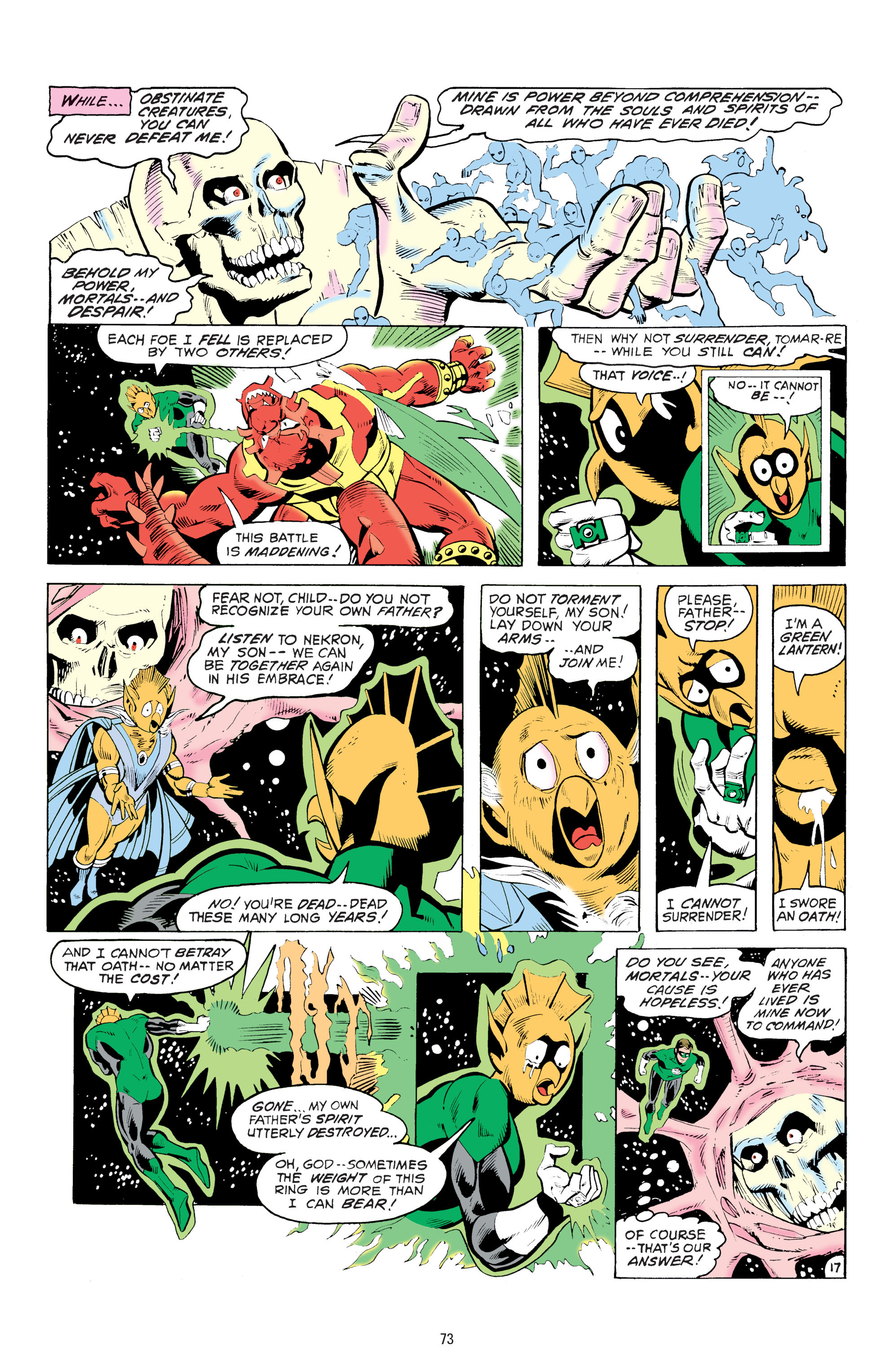 Read online Tales of the Green Lantern Corps comic -  Issue # _TPB 1 - 70