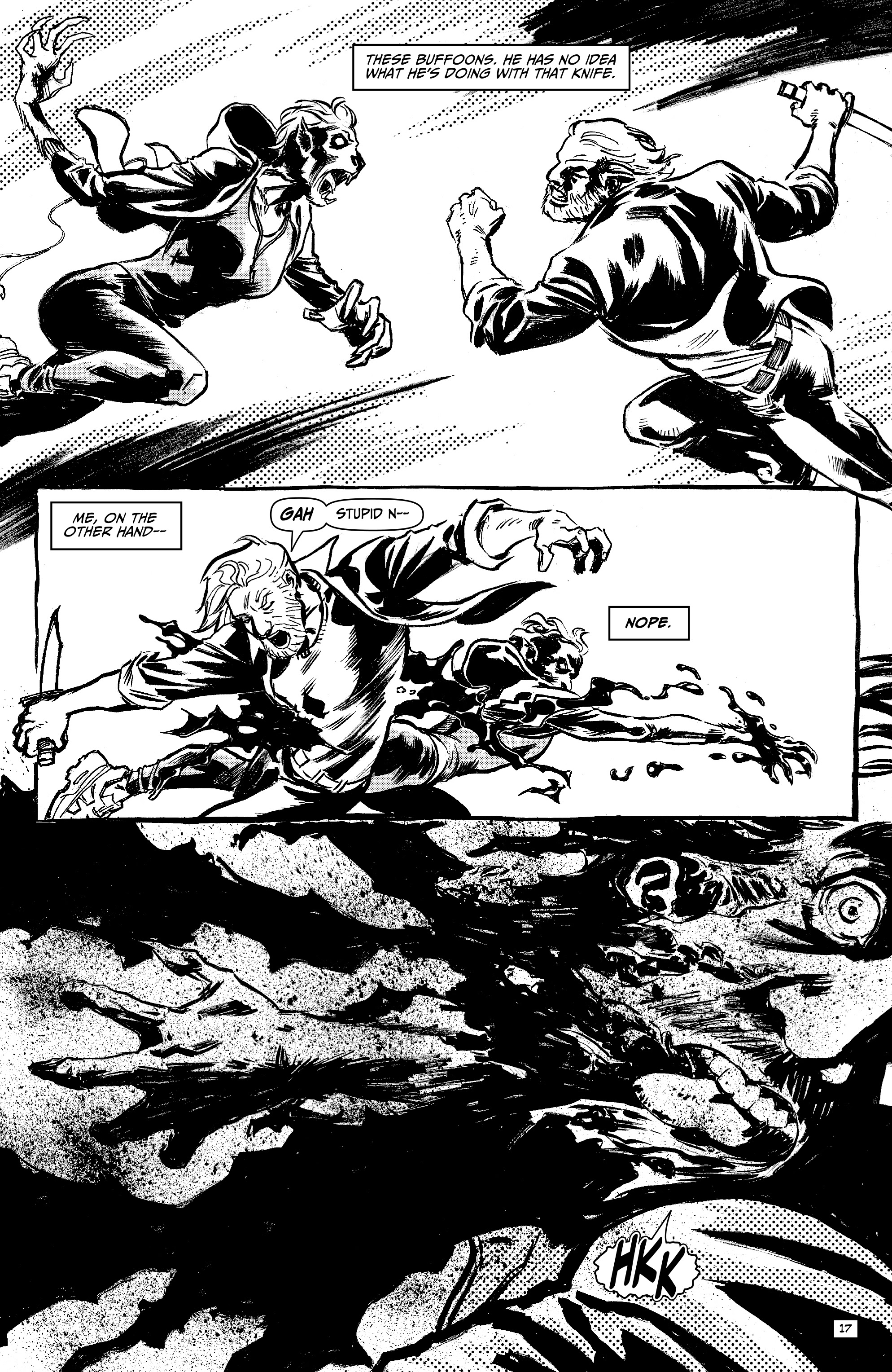 Read online Black's Myth comic -  Issue #1 - 19