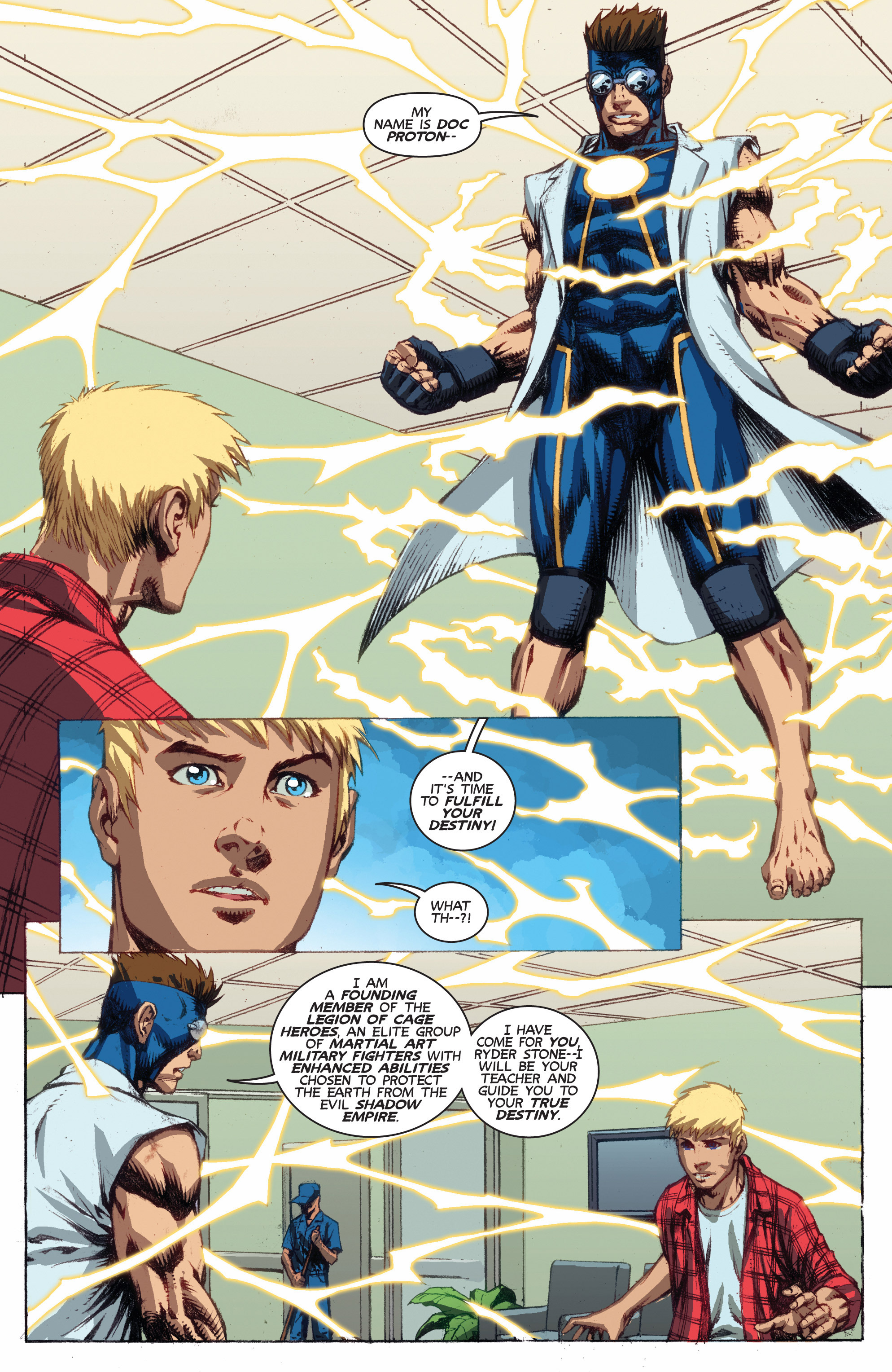 Read online Cage Hero comic -  Issue #1 - 23