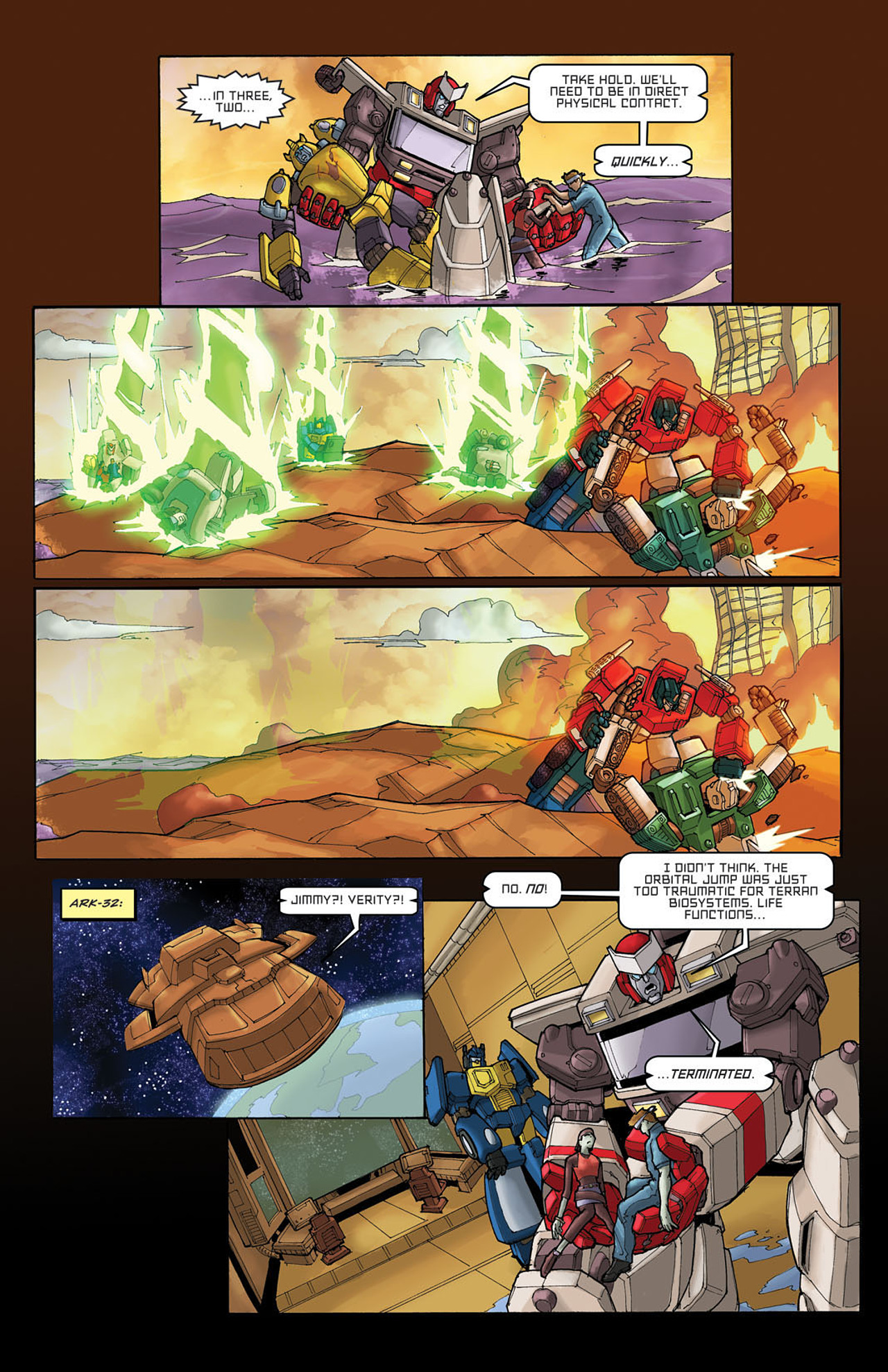 Read online The Transformers: Devastation comic -  Issue #4 - 23