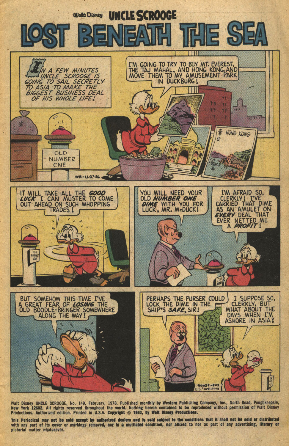 Read online Uncle Scrooge (1953) comic -  Issue #149 - 3