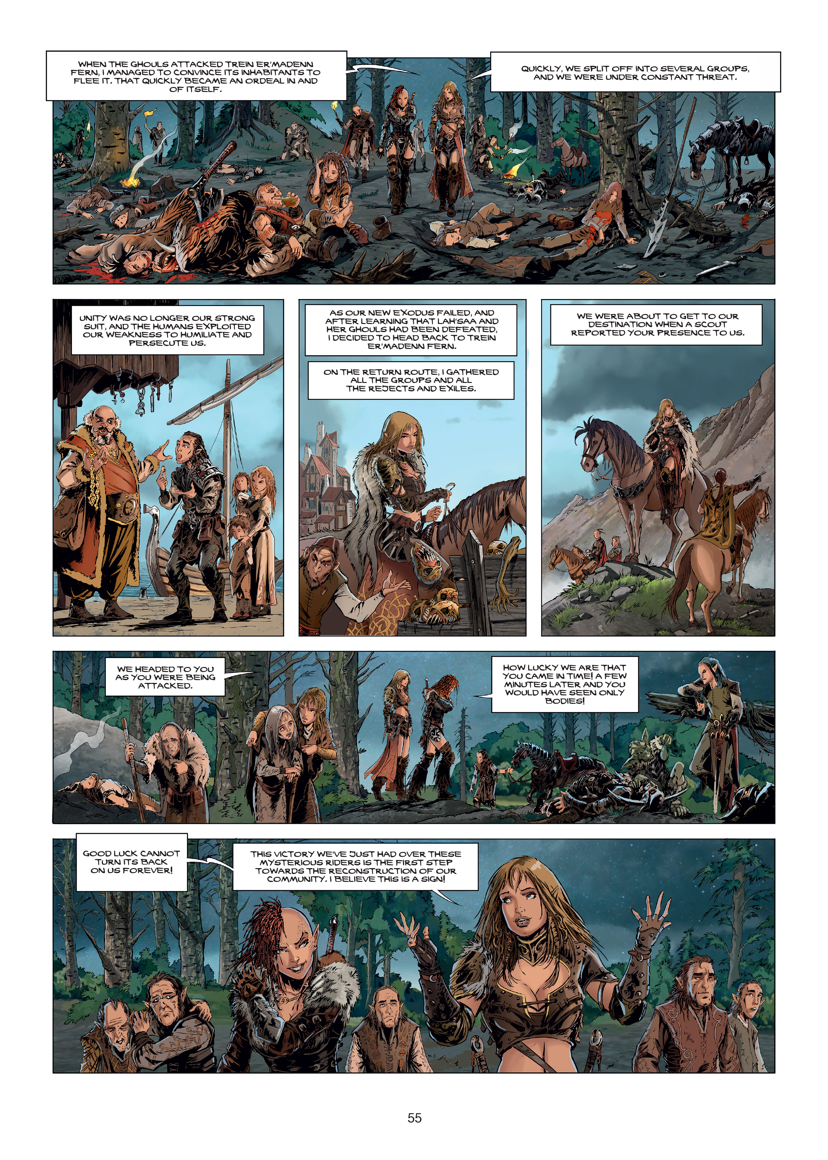Read online Elves comic -  Issue #24 - 55