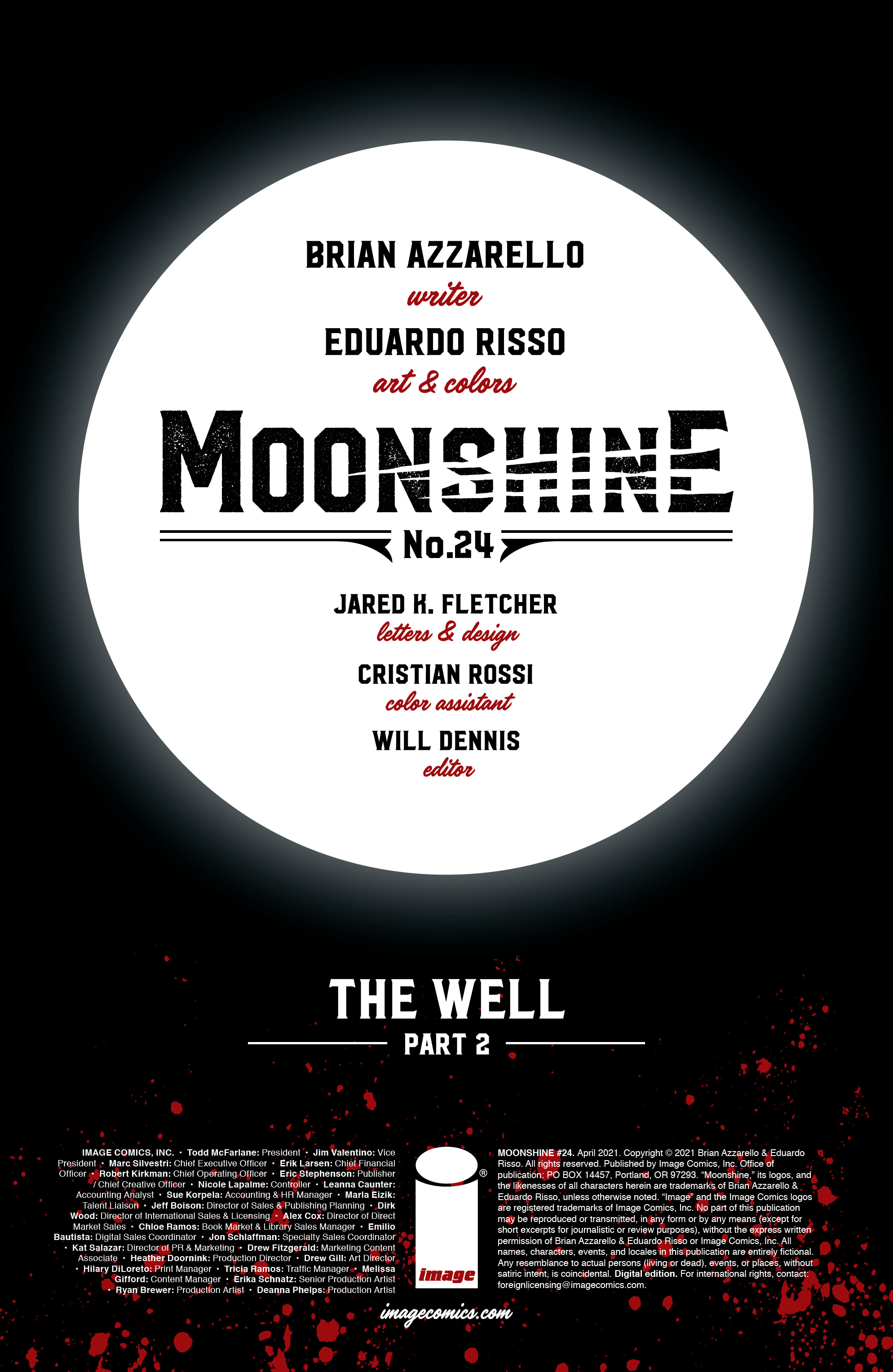 Read online Moonshine comic -  Issue #24 - 2